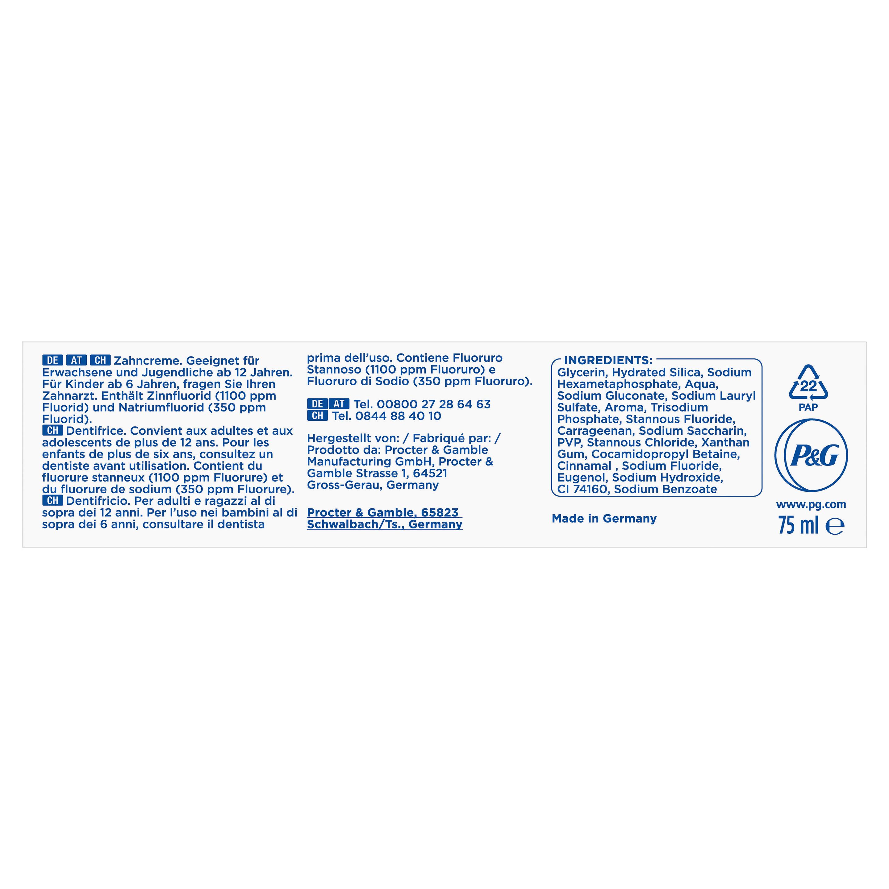 Produktbild Oral-B Pro-Expert Professioneller Schutz Zahncreme Doppelpack 4 von 5