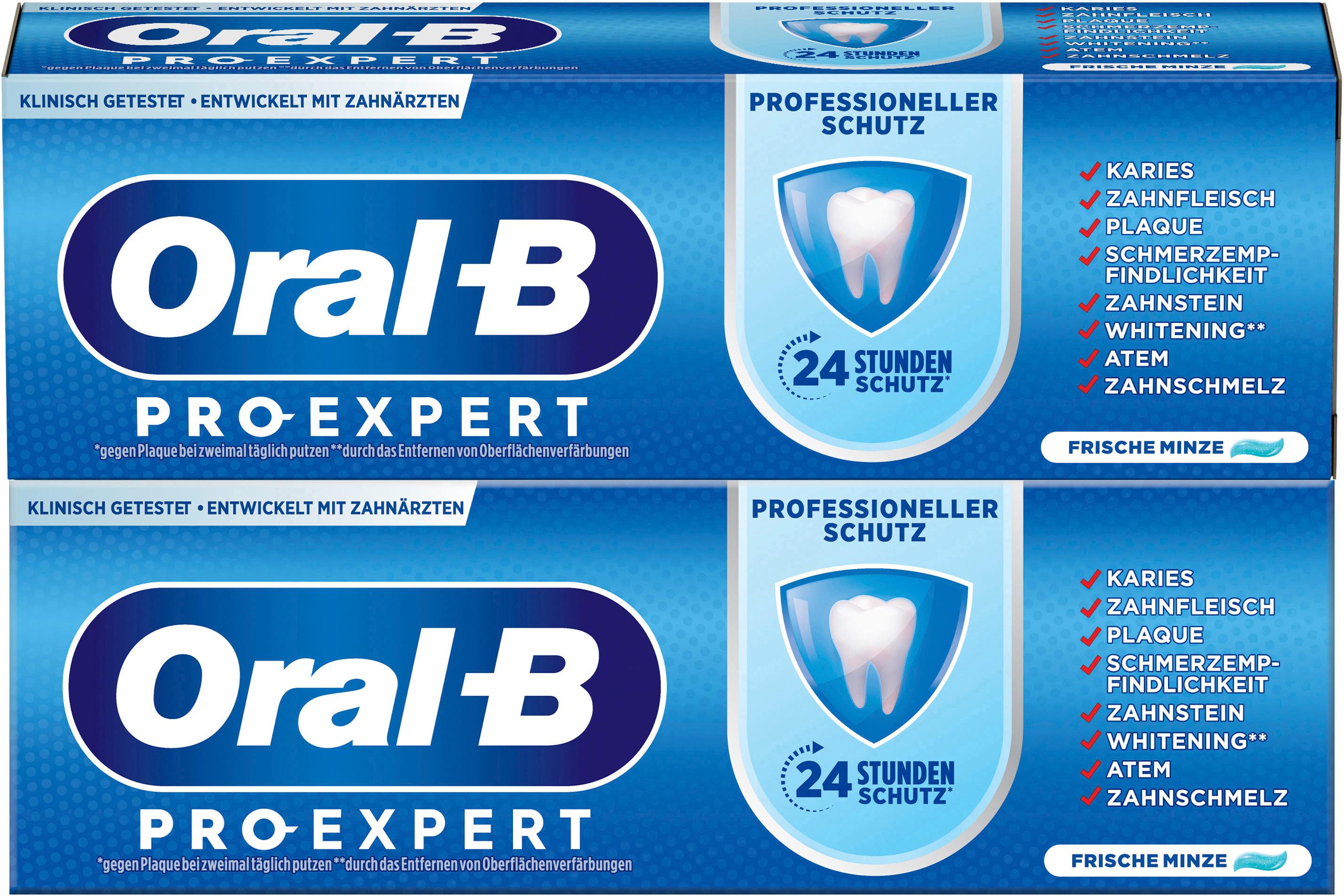 Produktbild Oral-B Pro-Expert Professioneller Schutz Zahncreme Doppelpack 5 von 5