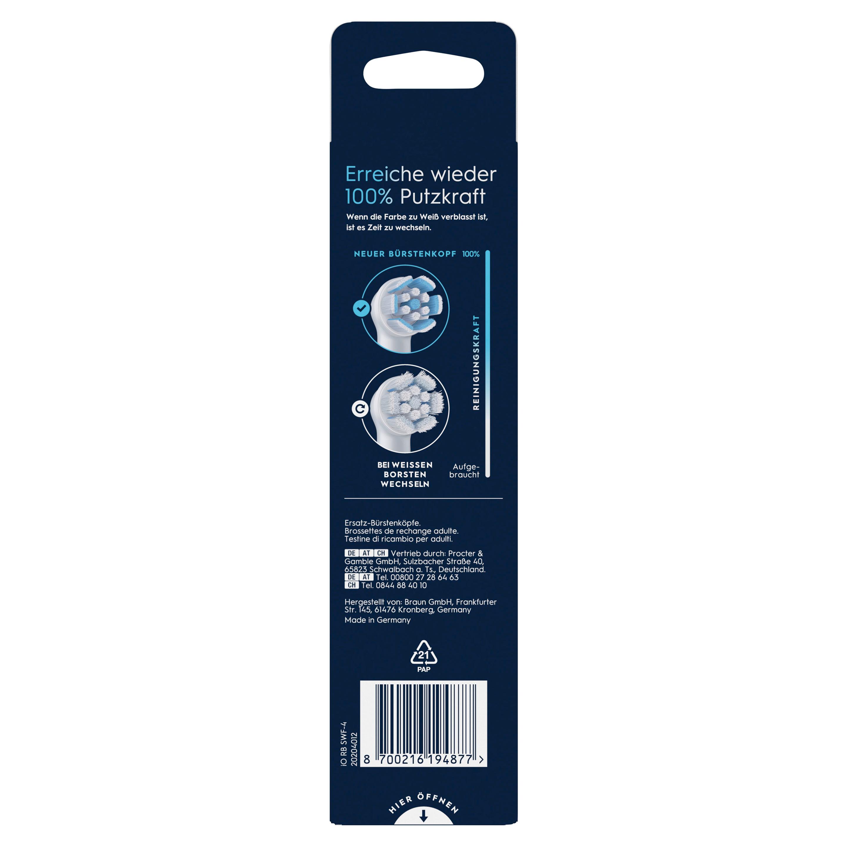 Produktbild Oral-B iO Aufsteckbürste Sanfte Reinigung 2 von 6