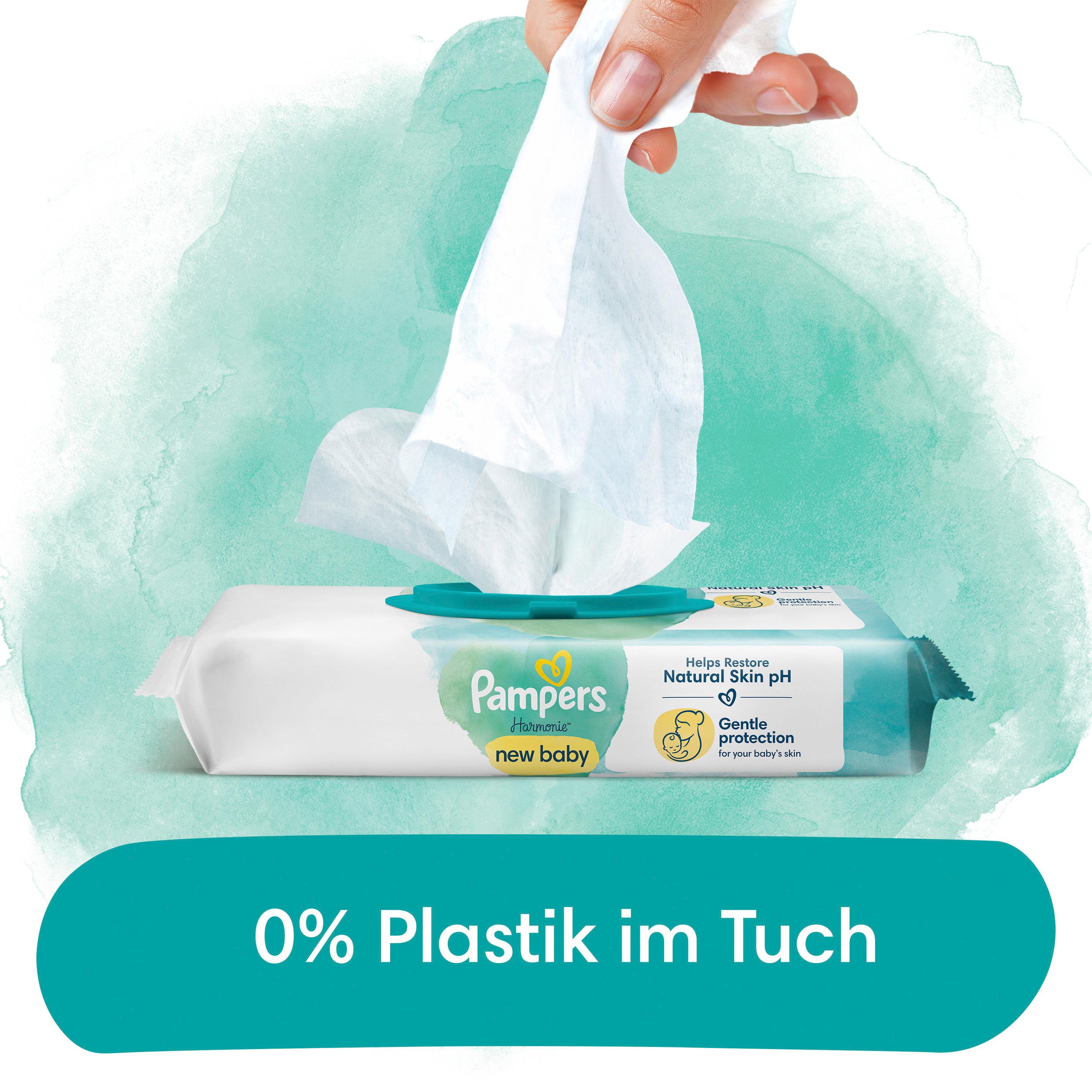 Produktbild Pampers Harmonie new Baby Feuchttüchter 8 von 11