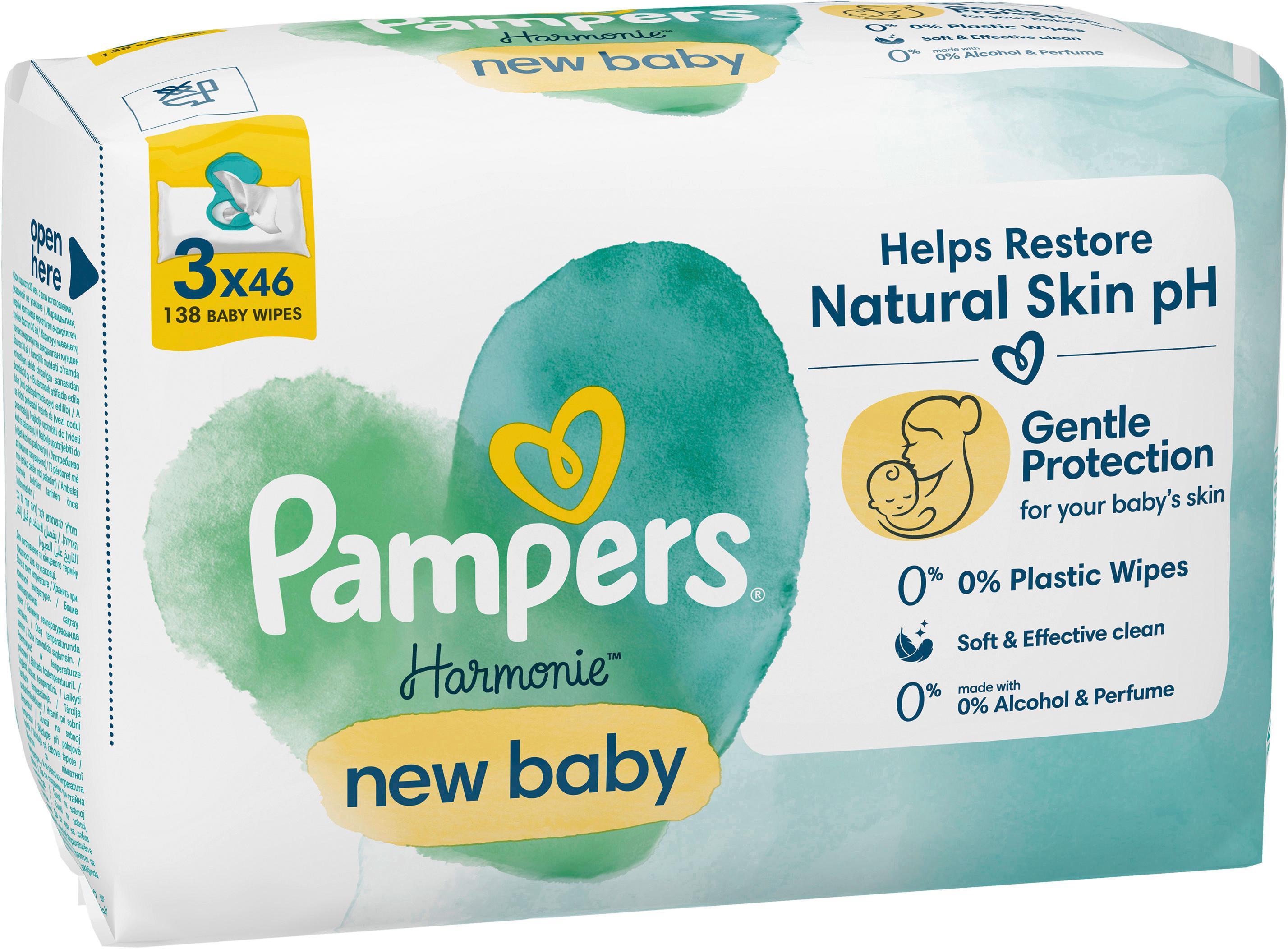 Produktbild Pampers Harmonie new Baby Feuchttüchter 5 von 11