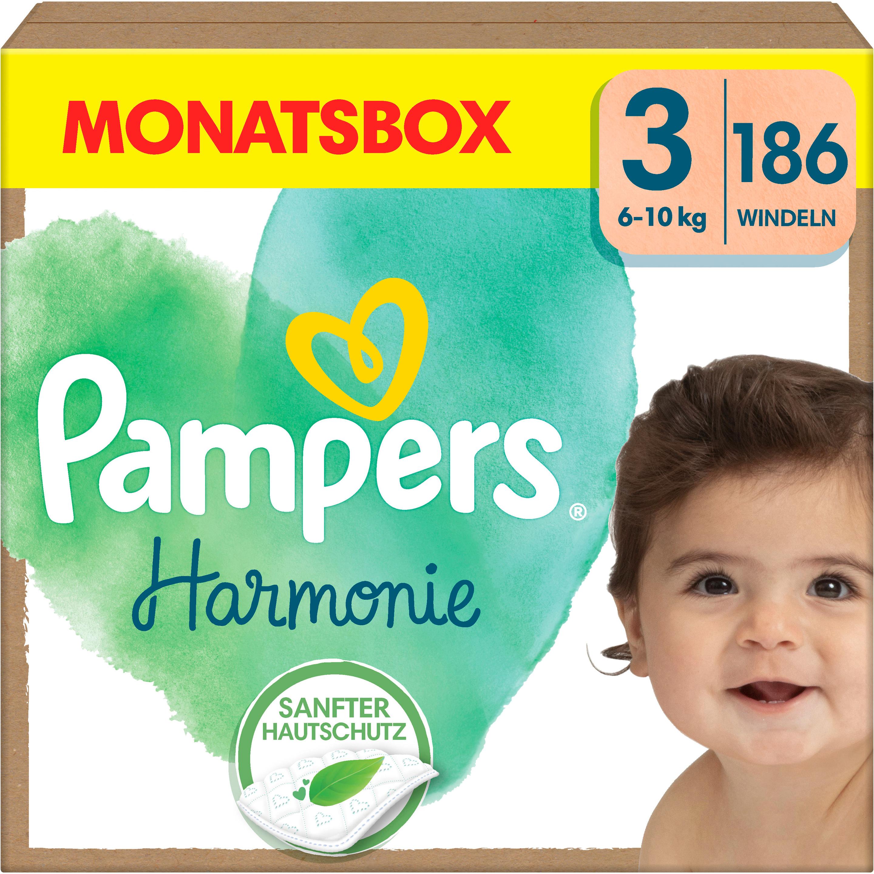 Produktbild Pampers Harmonie Windeln Gr.3 6-10kg Monatsbox 15 von 24