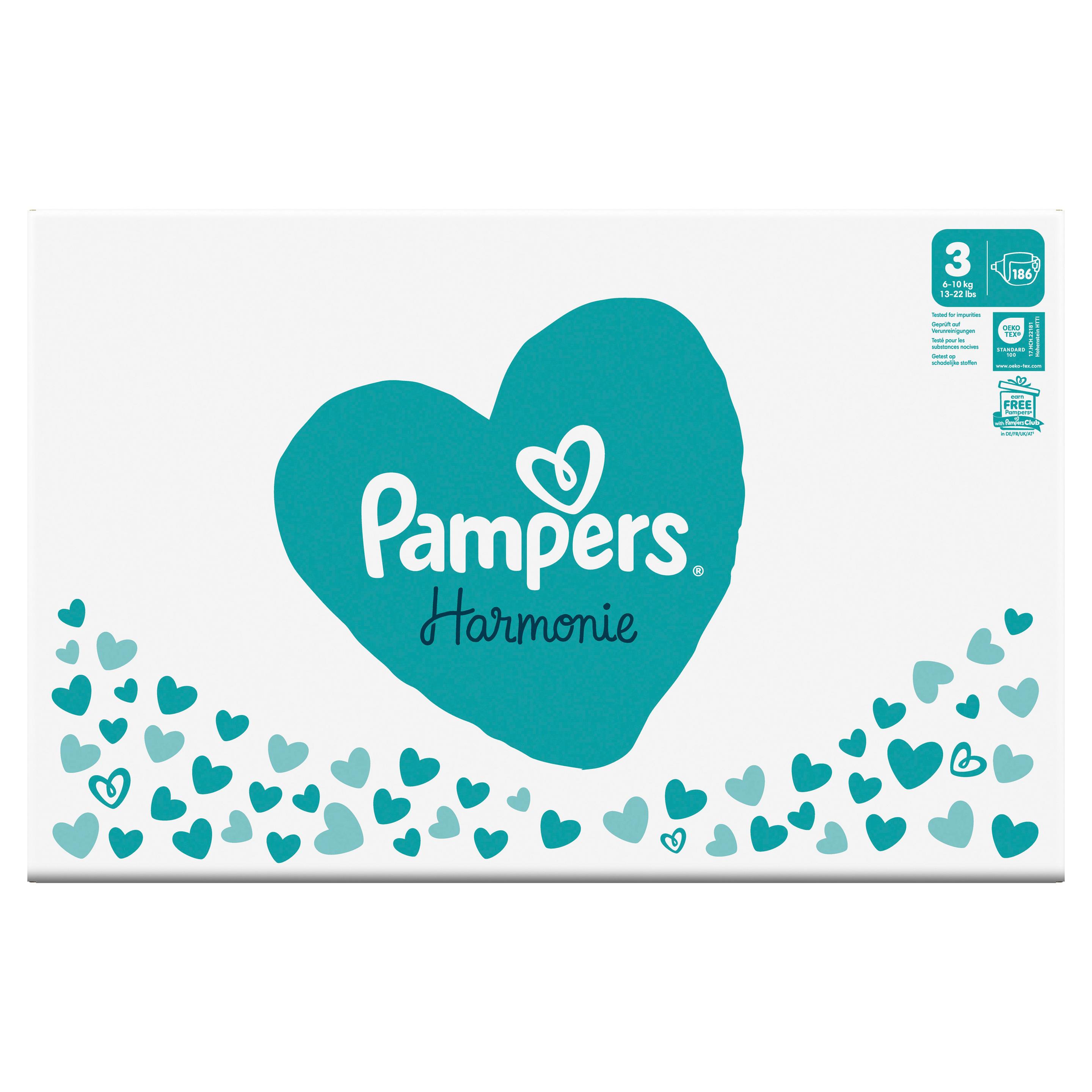 Pampers Harmonie Windeln Gr.3 6-10kg Monatsbox