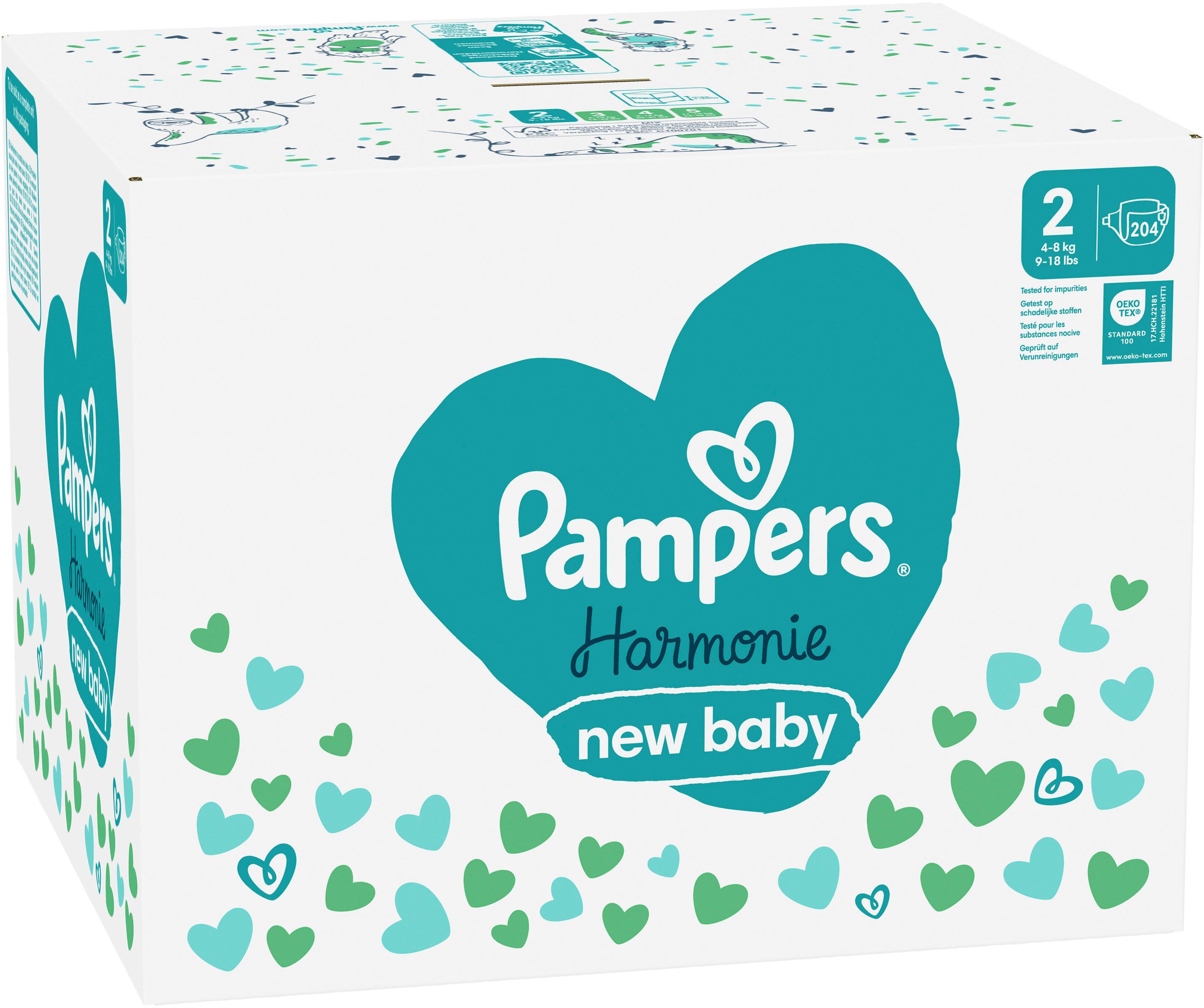 Produktbild Pampers Harmonie Windeln Gr.2 4-8kg Monatsbox 5 von 23