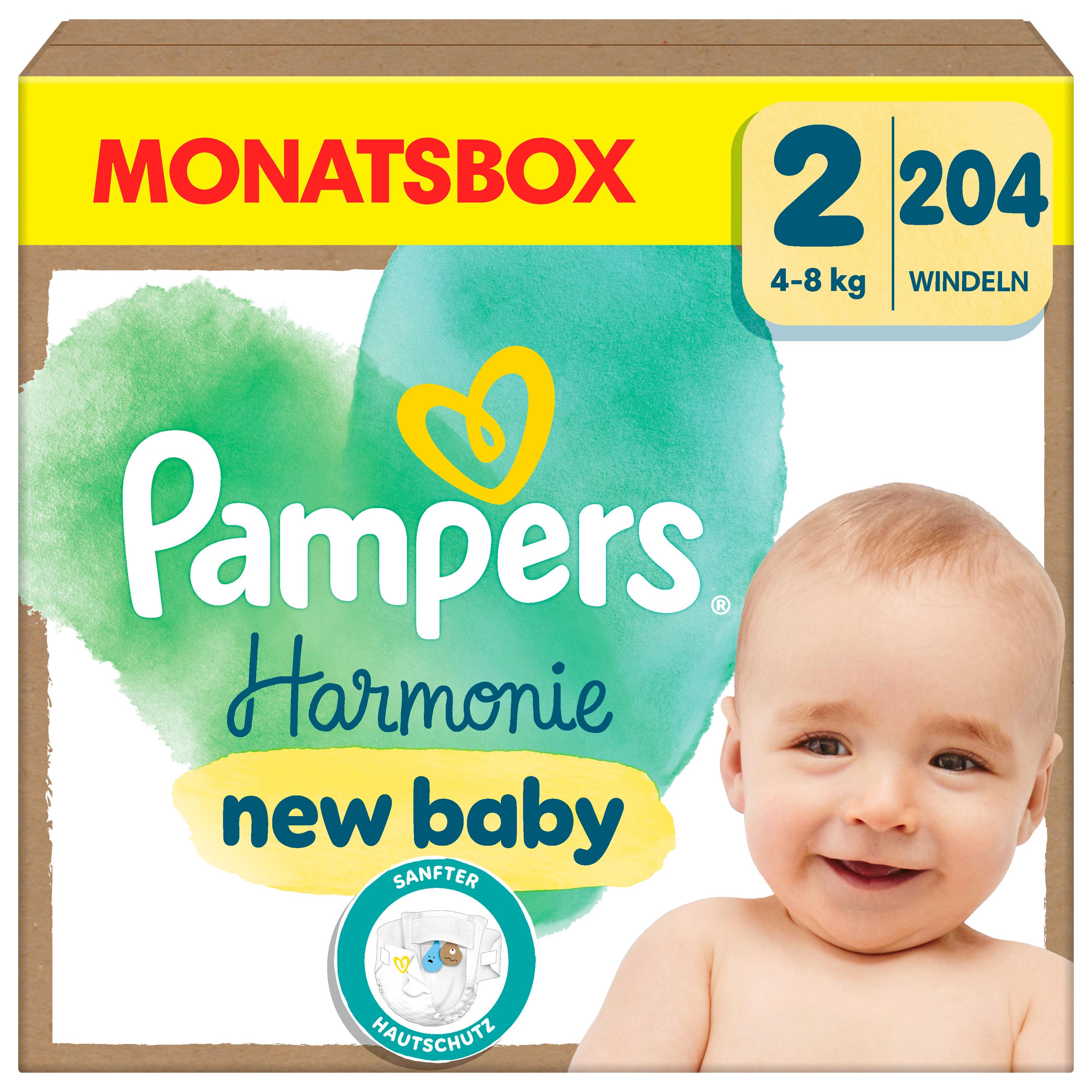 Pampers Harmonie Windeln Gr.2 4-8kg Monatsbox