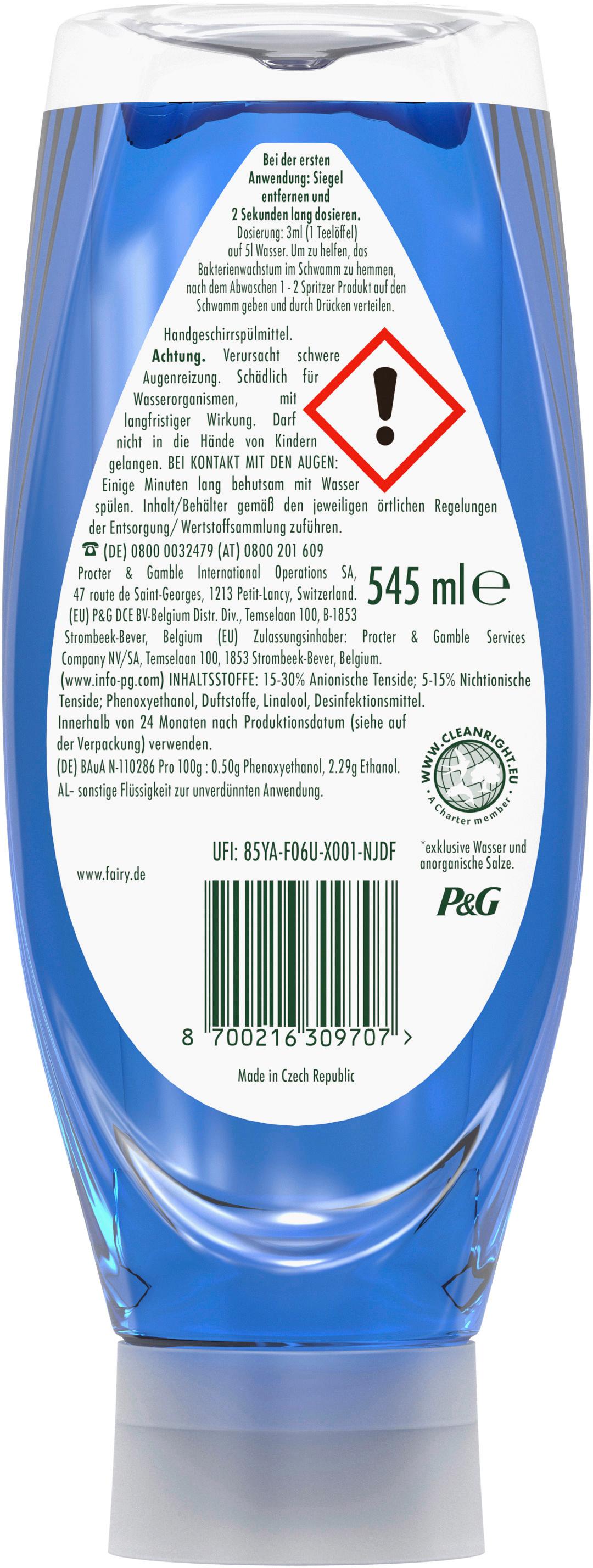 Produktbild Fairy Handspülmittel Konzentrat Max Power Antibakteriell 2 von 8