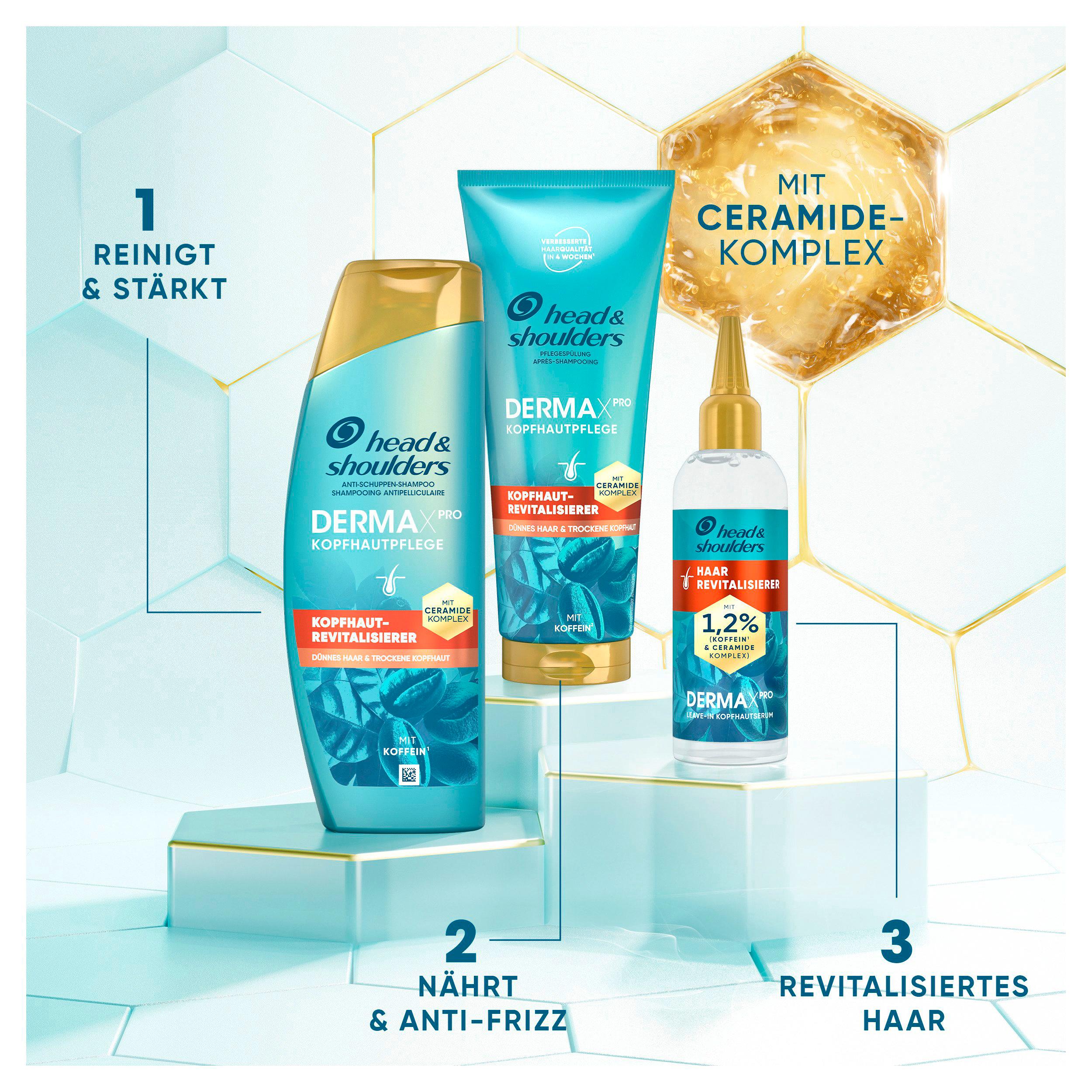 Produktbild head&shoulders Derma x Pro Shampoo Revitalisierend 6 von 8