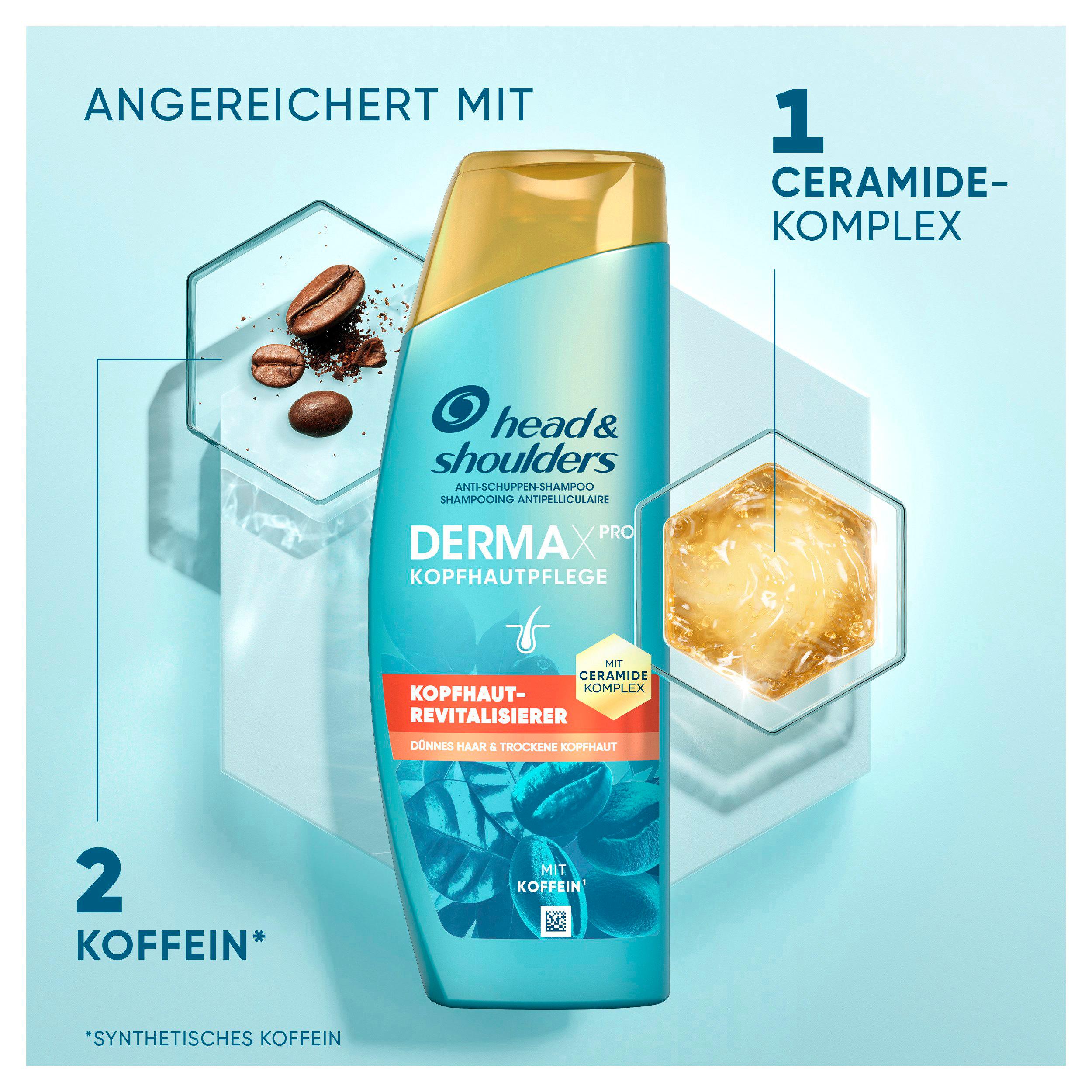 Produktbild head&shoulders Derma x Pro Shampoo Revitalisierend 4 von 8