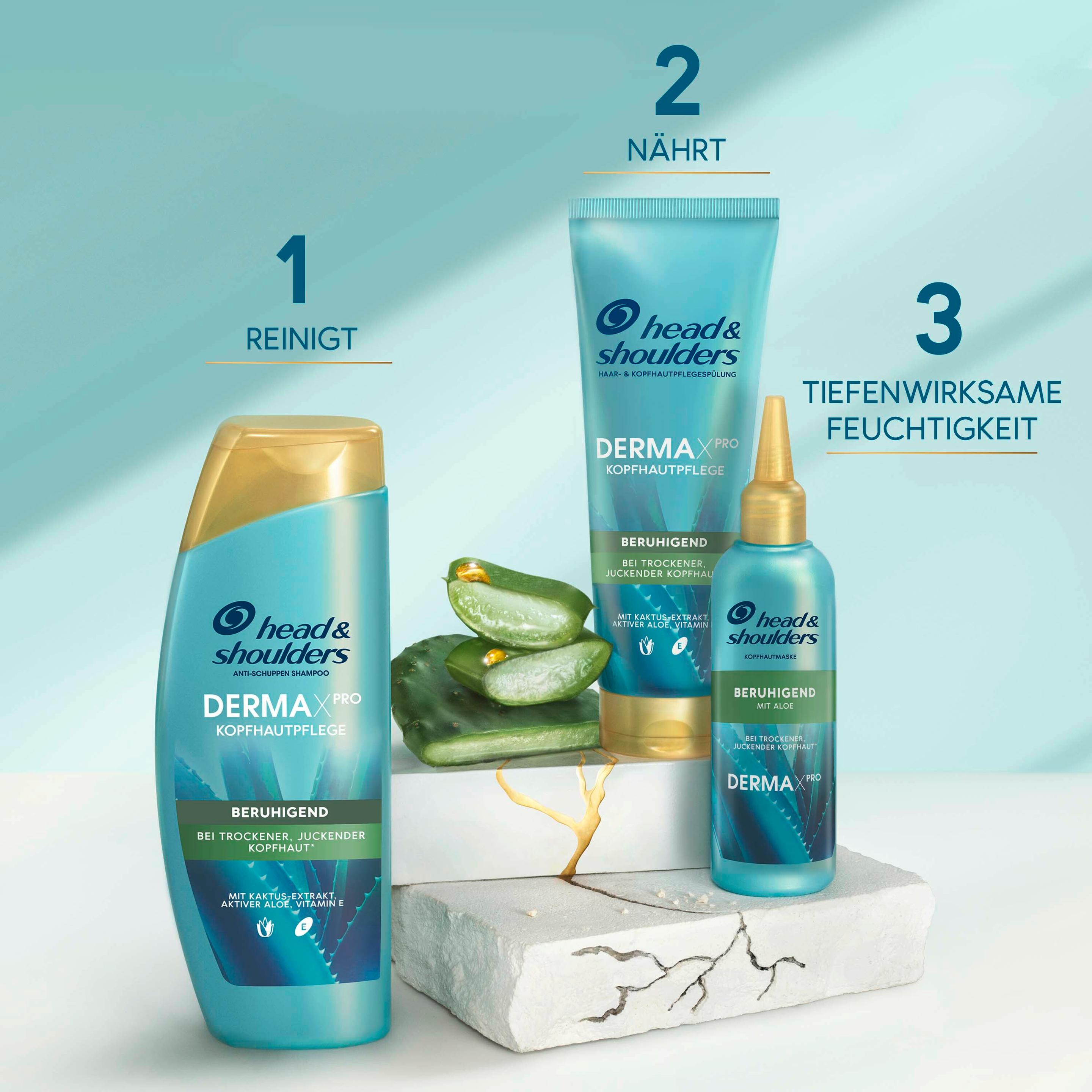 Produktbild head&shoulders Derma x Pro Shampoo Beruhigend 6 von 10