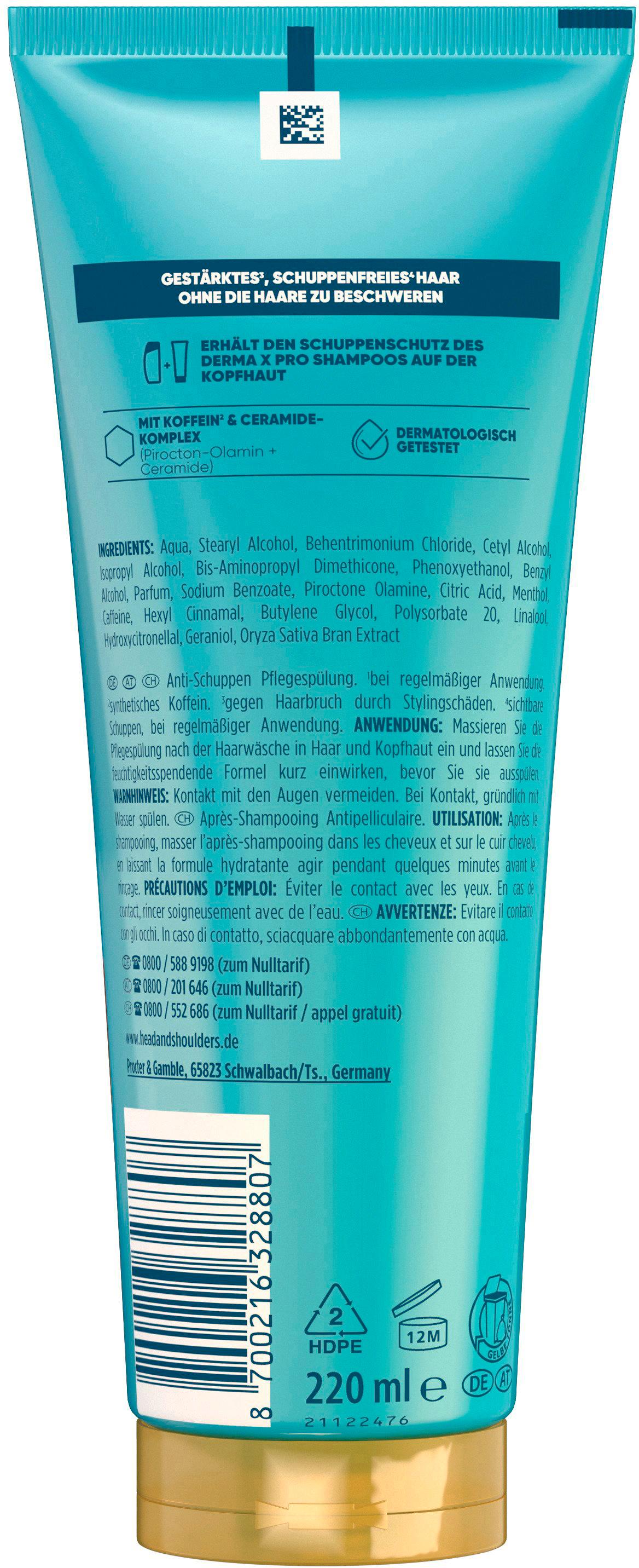 Produktbild head&shoulders Derma x Pro Spülung Revitalisierend 2 von 7