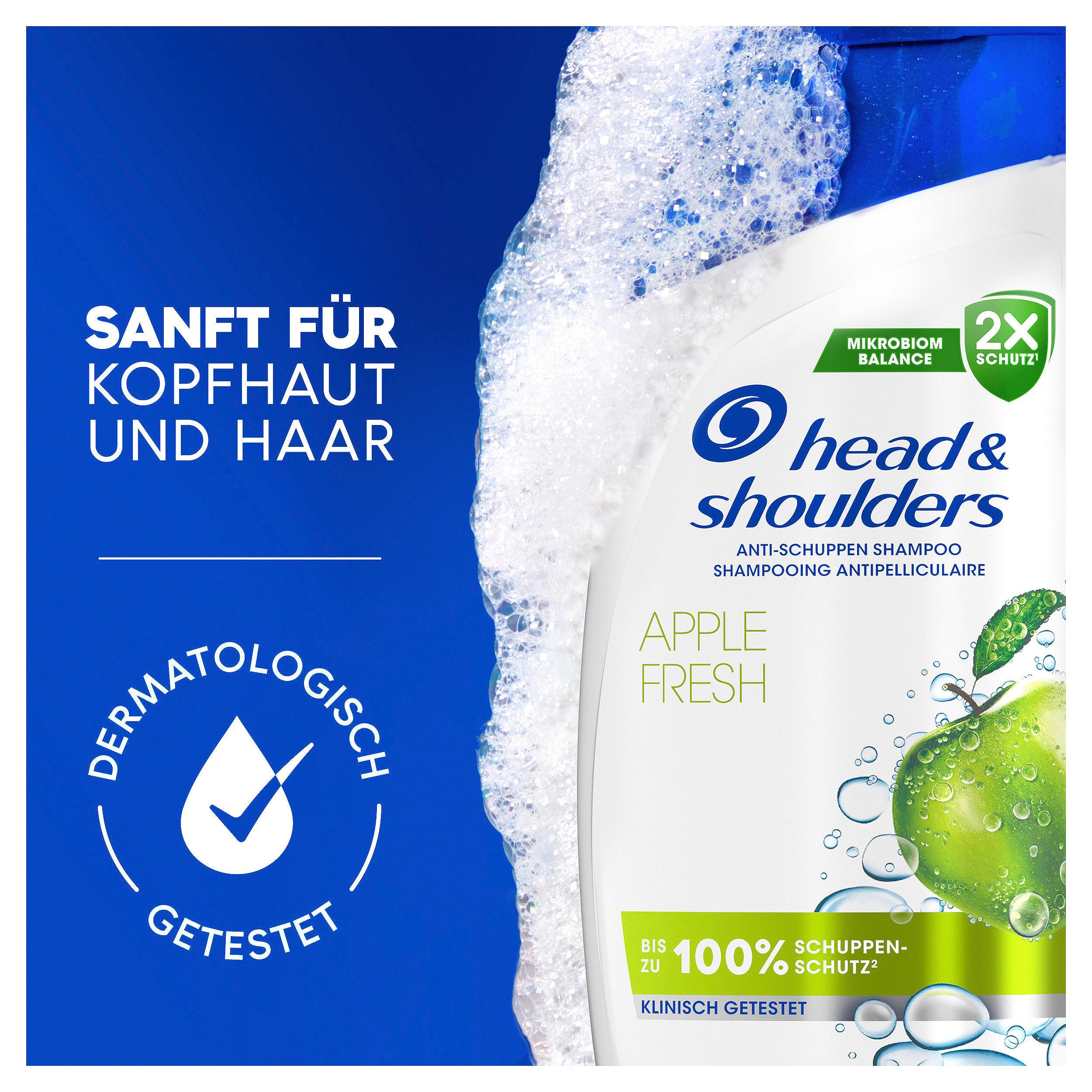 Produktbild head&shoulders Apple Fresh Anti-Schuppen Shampoo 7 von 7