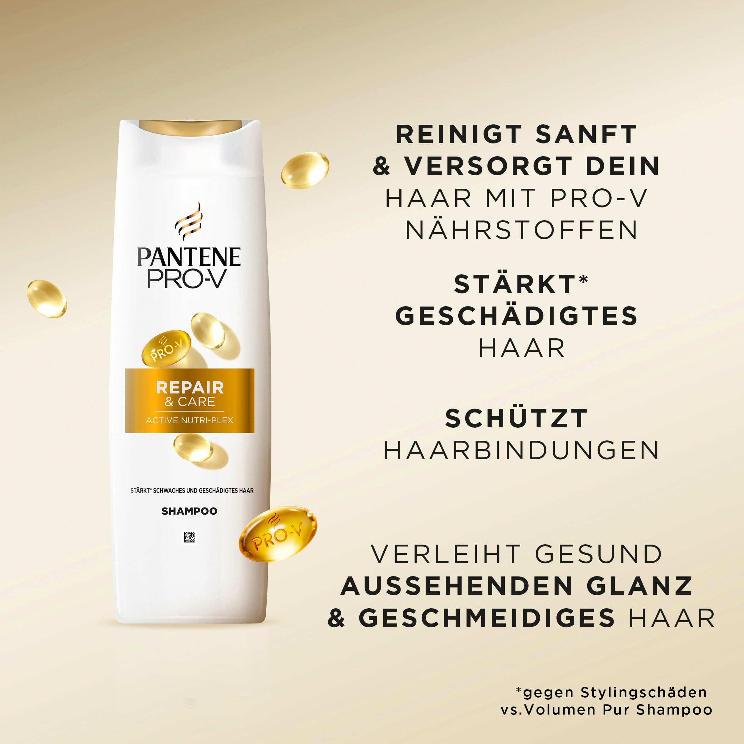 Produktbild Pantene PRO-V Haarshampoo Repair & Care 5 von 8