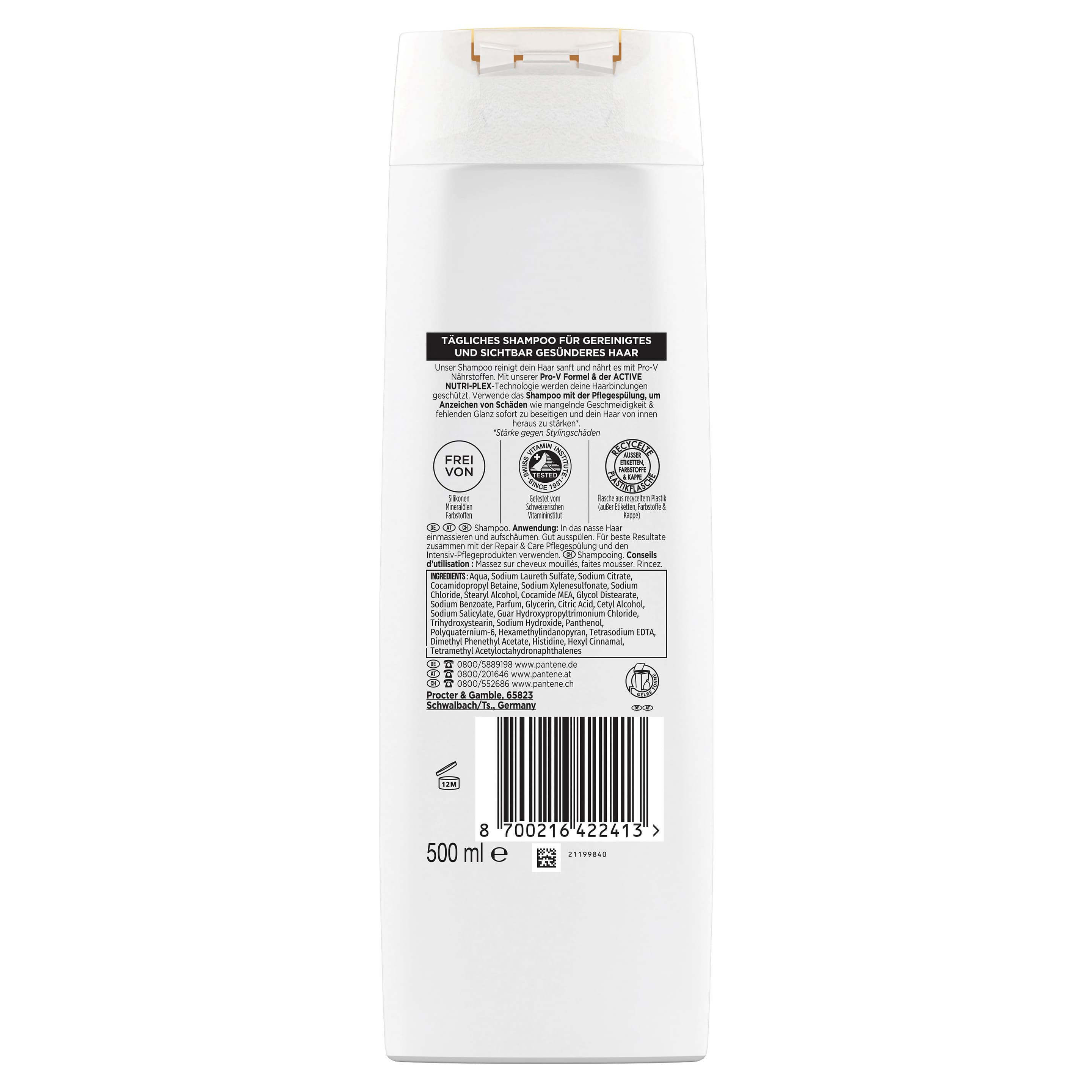 Produktbild Pantene PRO-V Haarshampoo Repair & Care 2 von 8