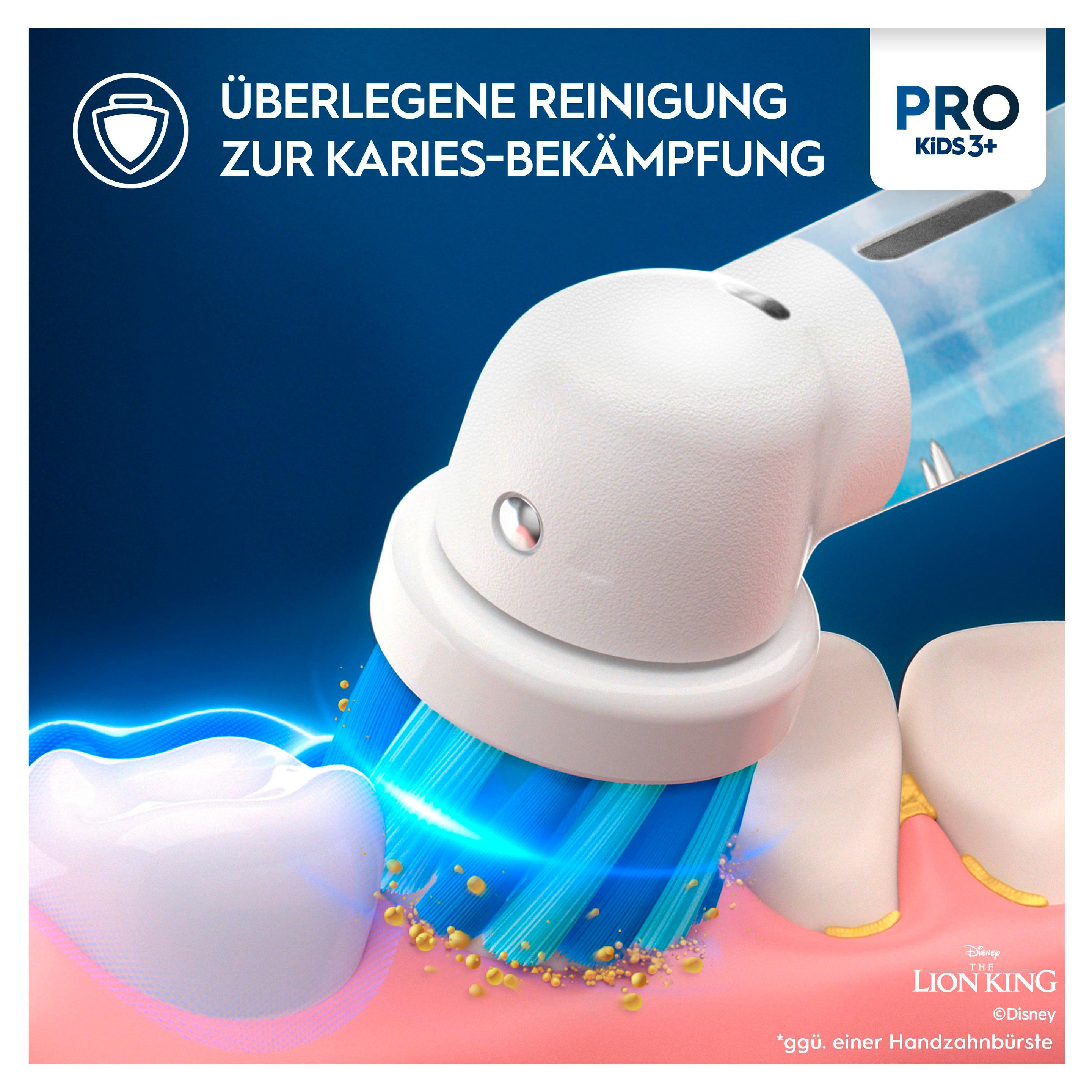 Produktbild Oral-B Pro Kids 3+ elektrische Zahnbürste König der Löwen 2 von 24