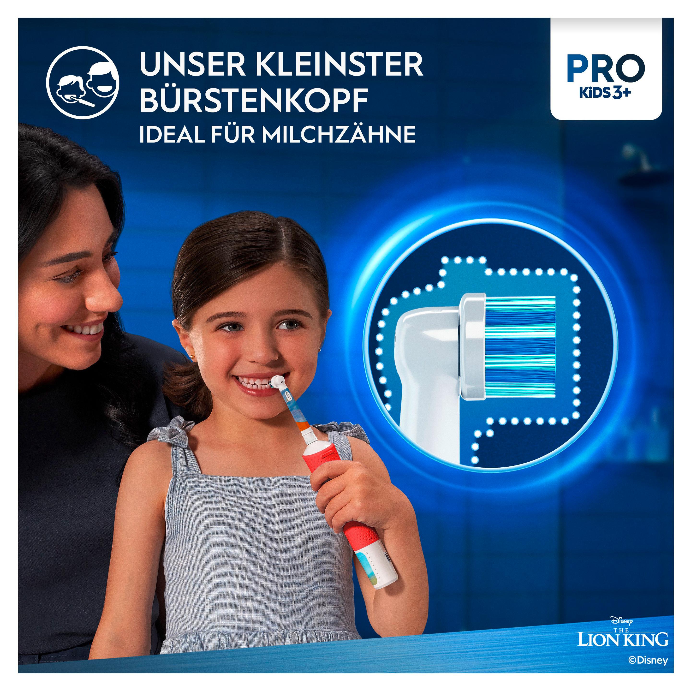 Produktbild Oral-B Pro Kids 3+ elektrische Zahnbürste König der Löwen 12 von 24