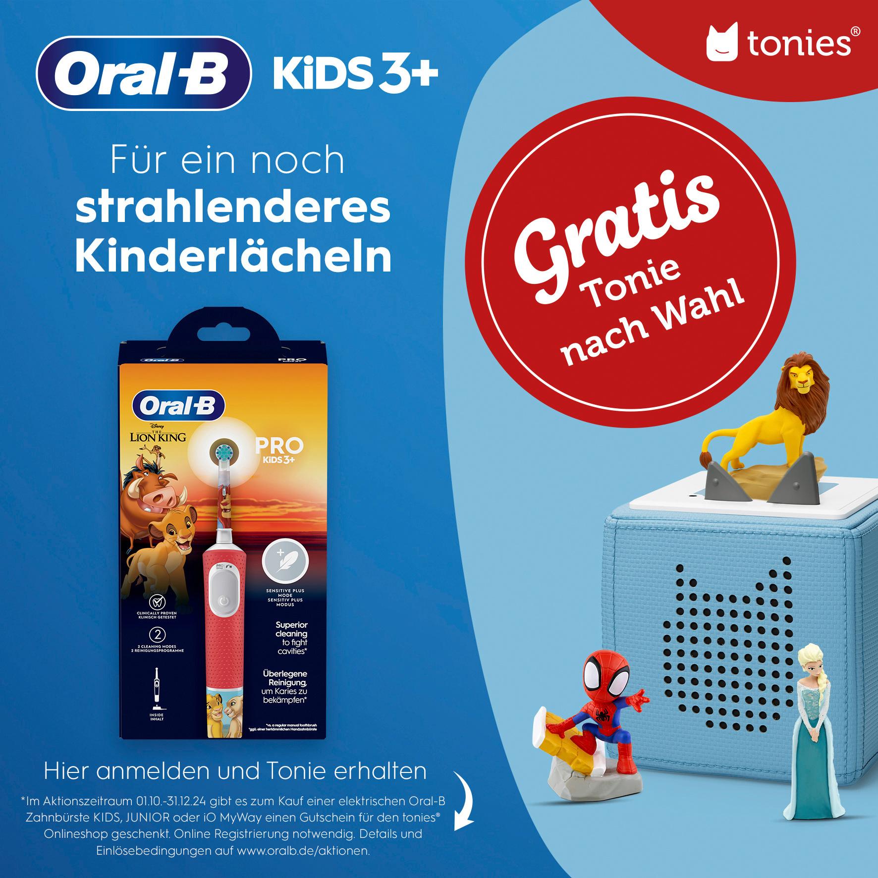 Produktbild Oral-B Pro Kids 3+ elektrische Zahnbürste König der Löwen 19 von 24