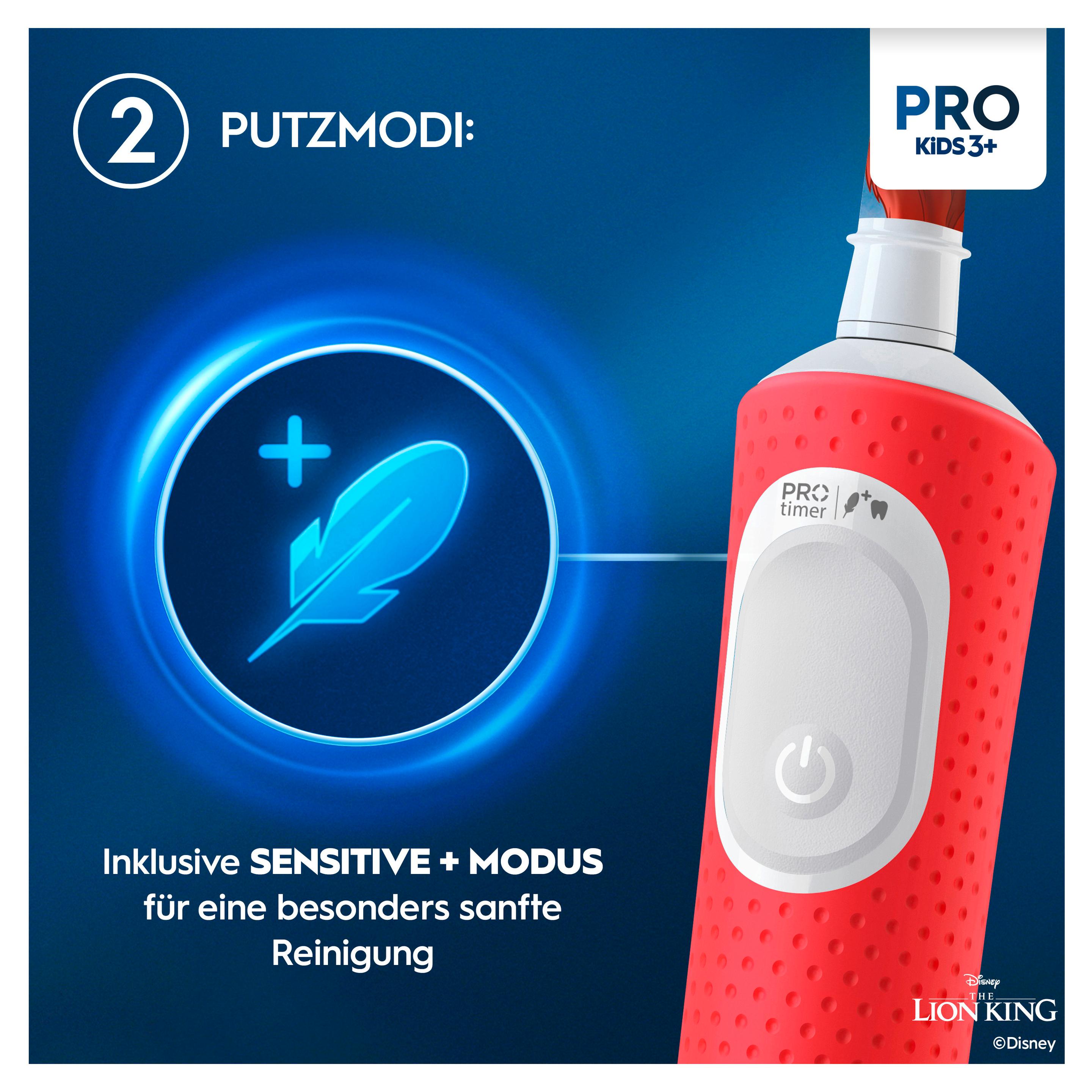 Produktbild Oral-B Pro Kids 3+ elektrische Zahnbürste König der Löwen 3 von 24
