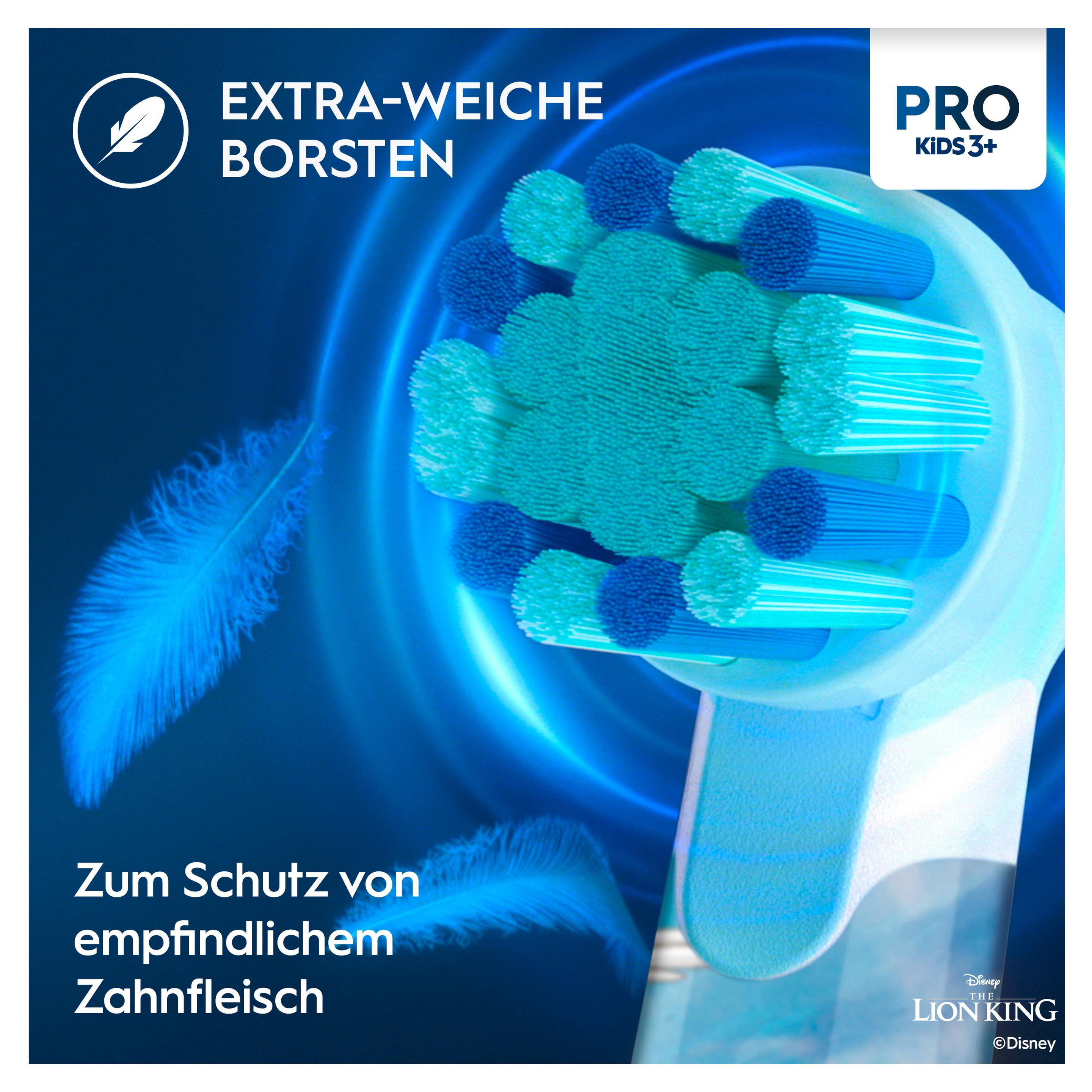 Produktbild Oral-B Pro Kids 3+ elektrische Zahnbürste König der Löwen 14 von 24