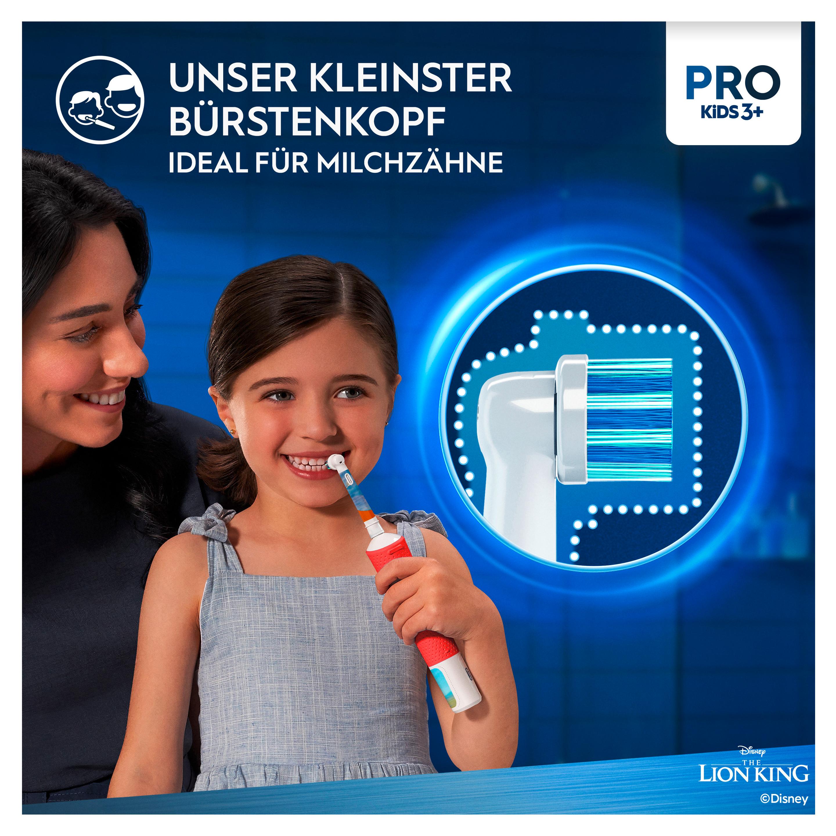 Produktbild Oral-B Pro Kids 3+ elektrische Zahnbürste König der Löwen 9 von 24
