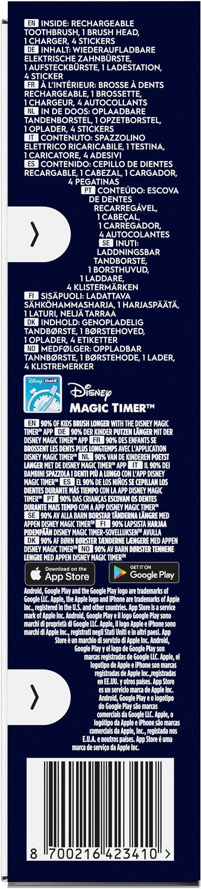 Produktbild Oral-B Pro Kids 3+ elektrische Zahnbürste König der Löwen 8 von 24