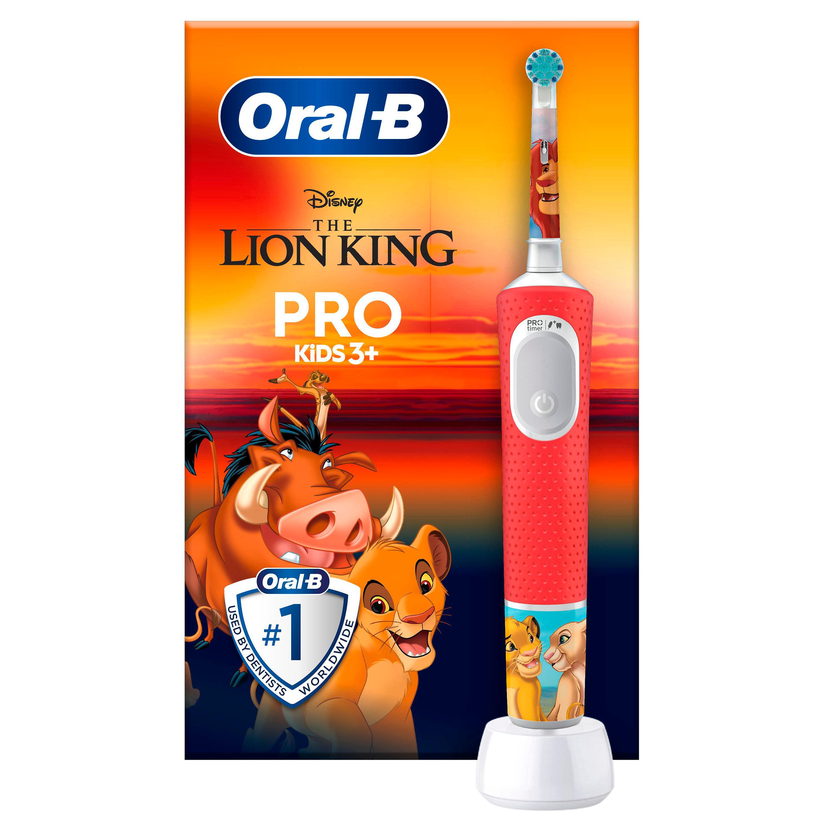 Oral-B Pro Kids 3+ elektrische Zahnbürste König der Löwen