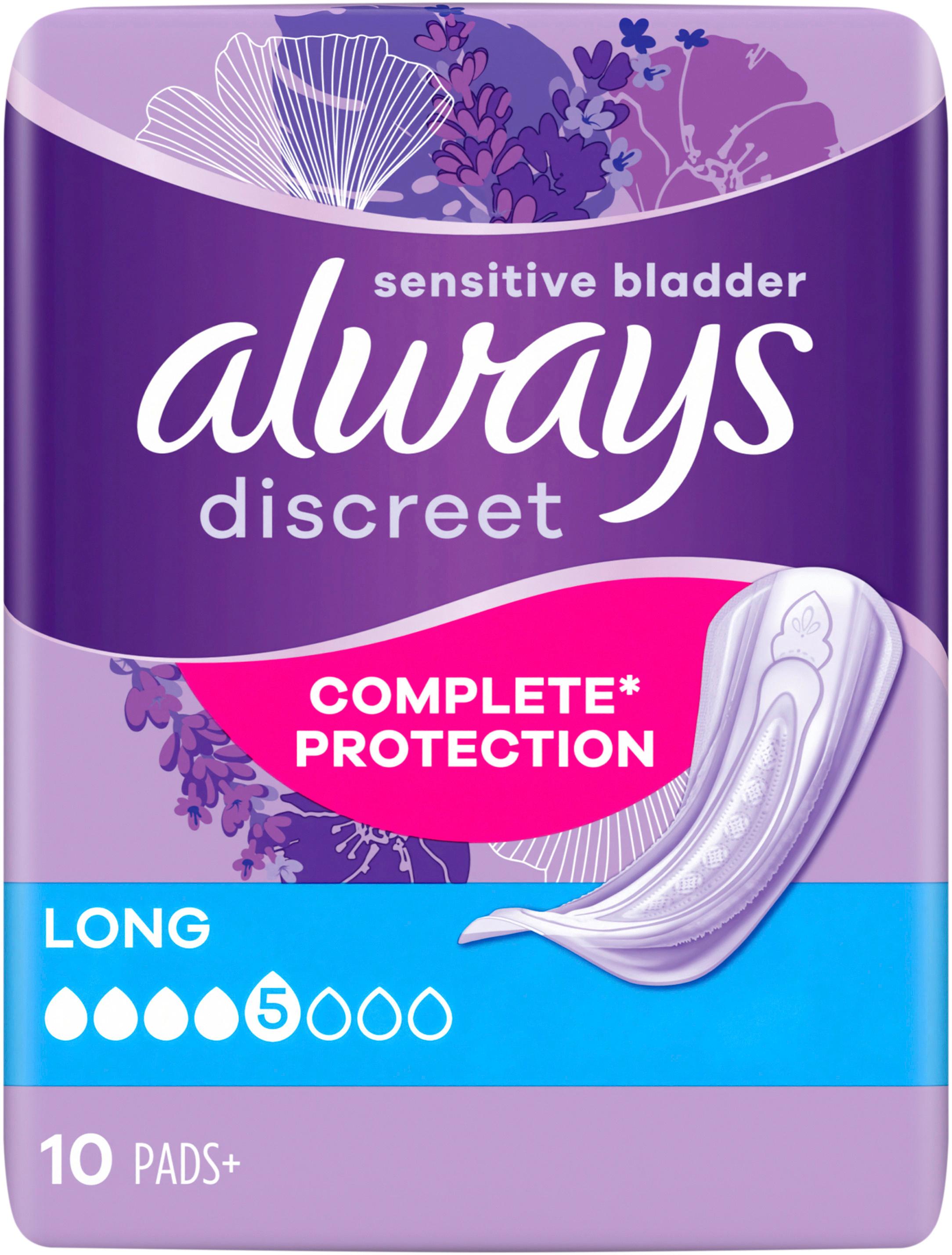 Produktbild Always Discreet Inkontinenz Einlagen Long 4 von 9