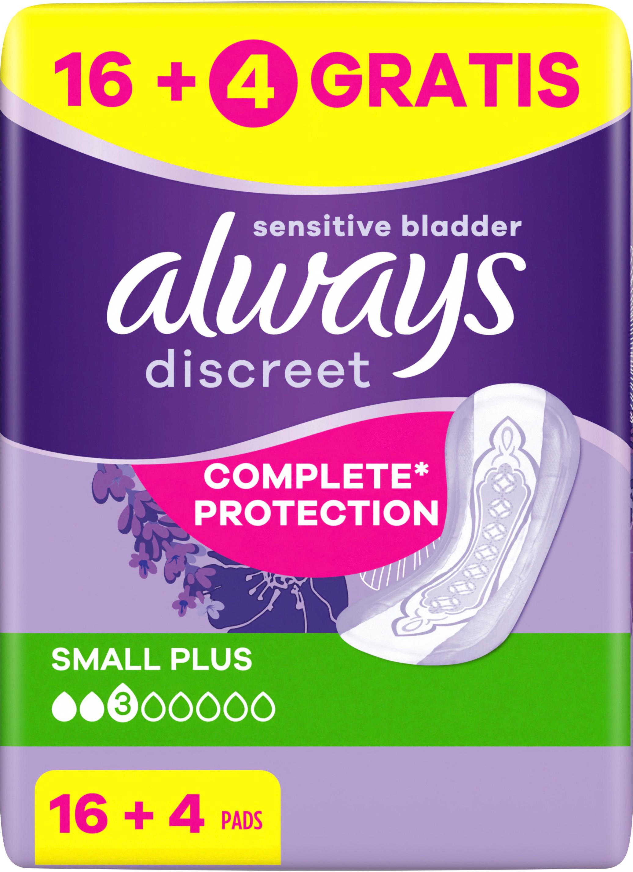 Always Discreet Inkontinenz Small Plus
