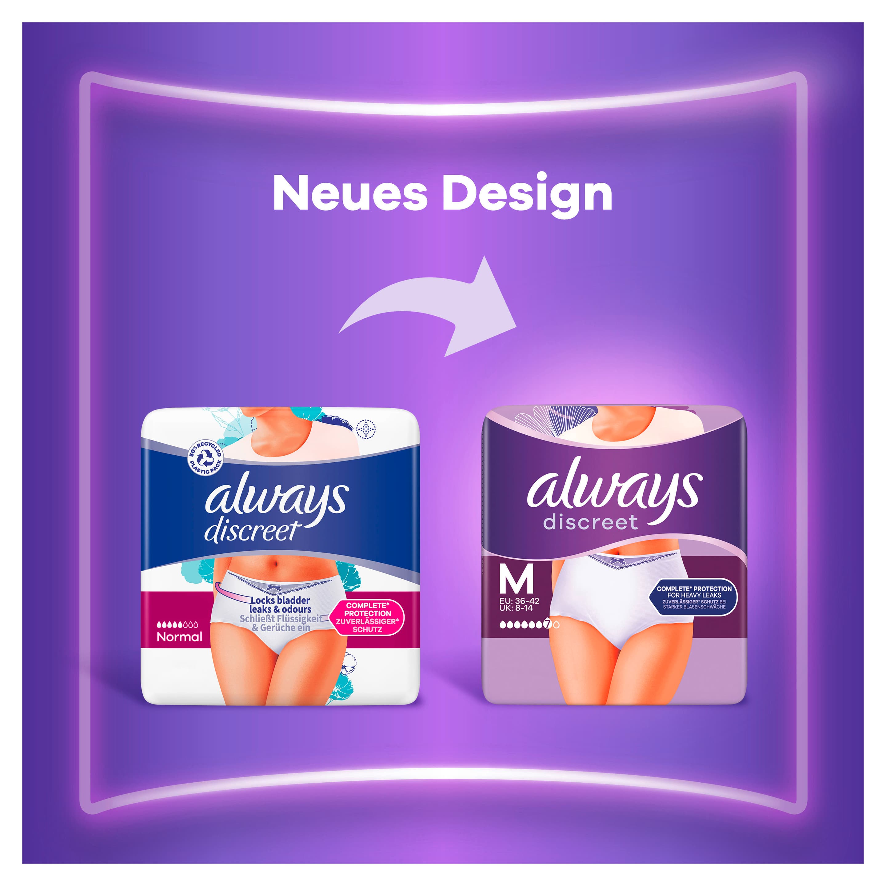 Produktbild always discreet Inkontinez Höschen Gr. L 7 von 11