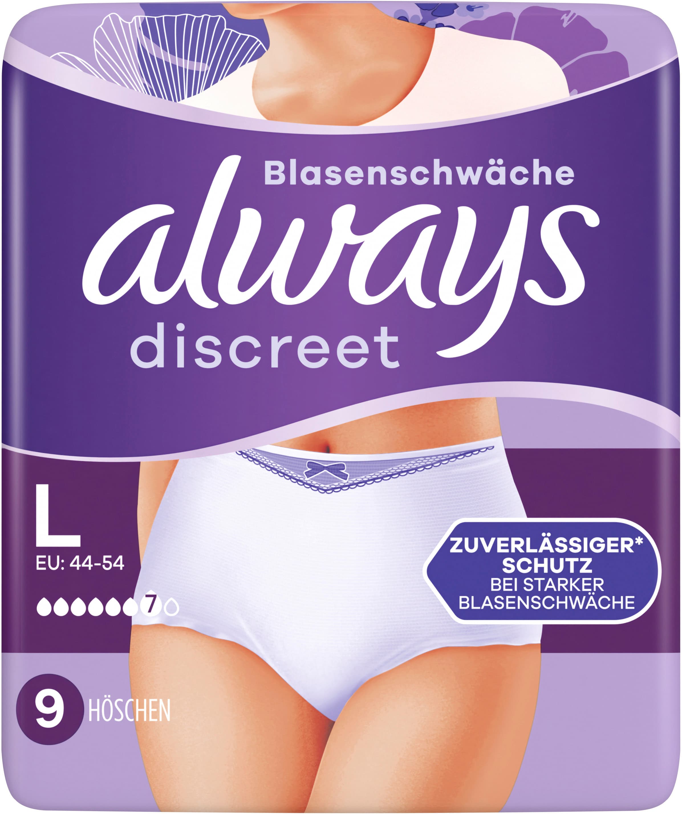 Produktbild always discreet Inkontinez Höschen Gr. L 8 von 11