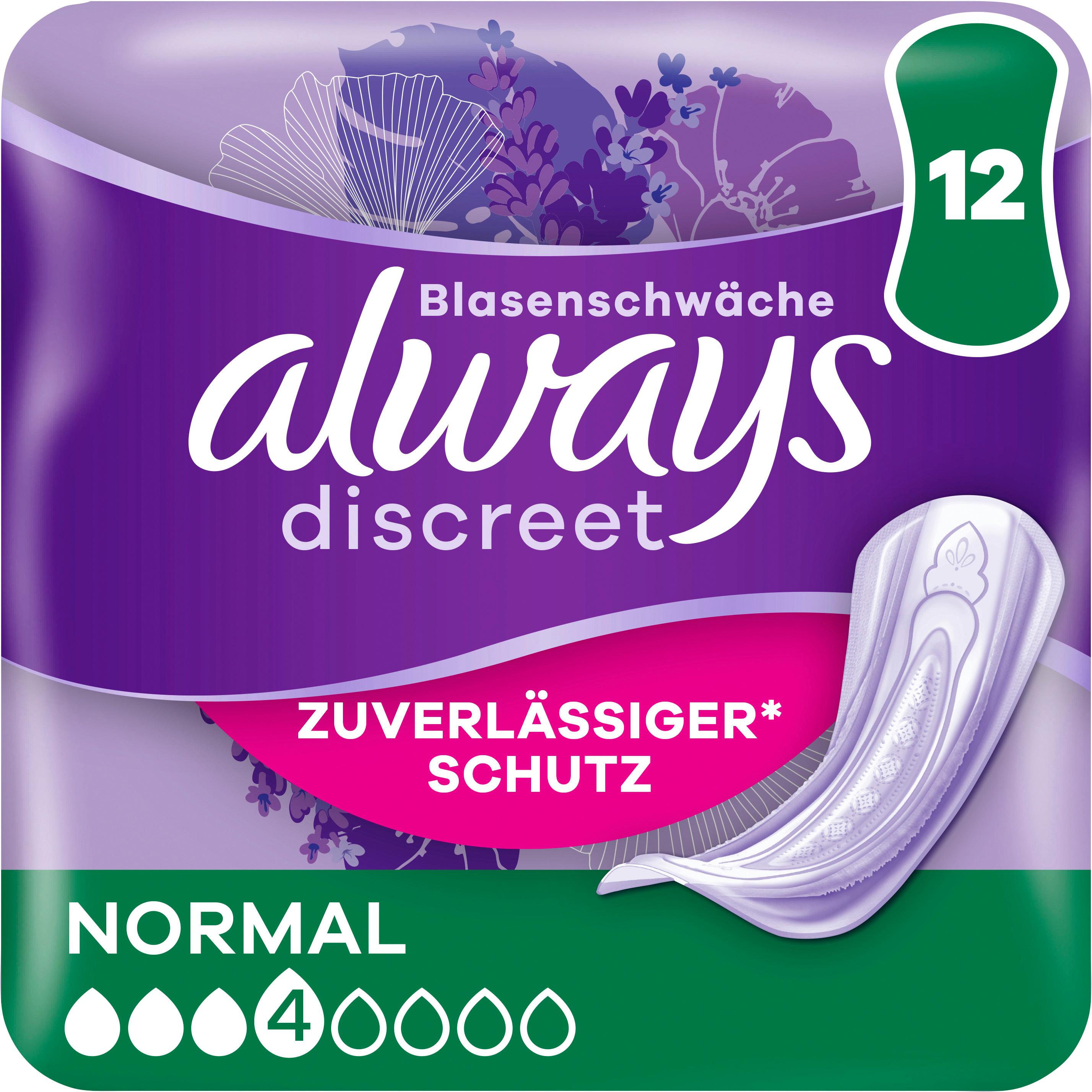 Produktbild Always Discreet Einlagen Normal 3 von 7
