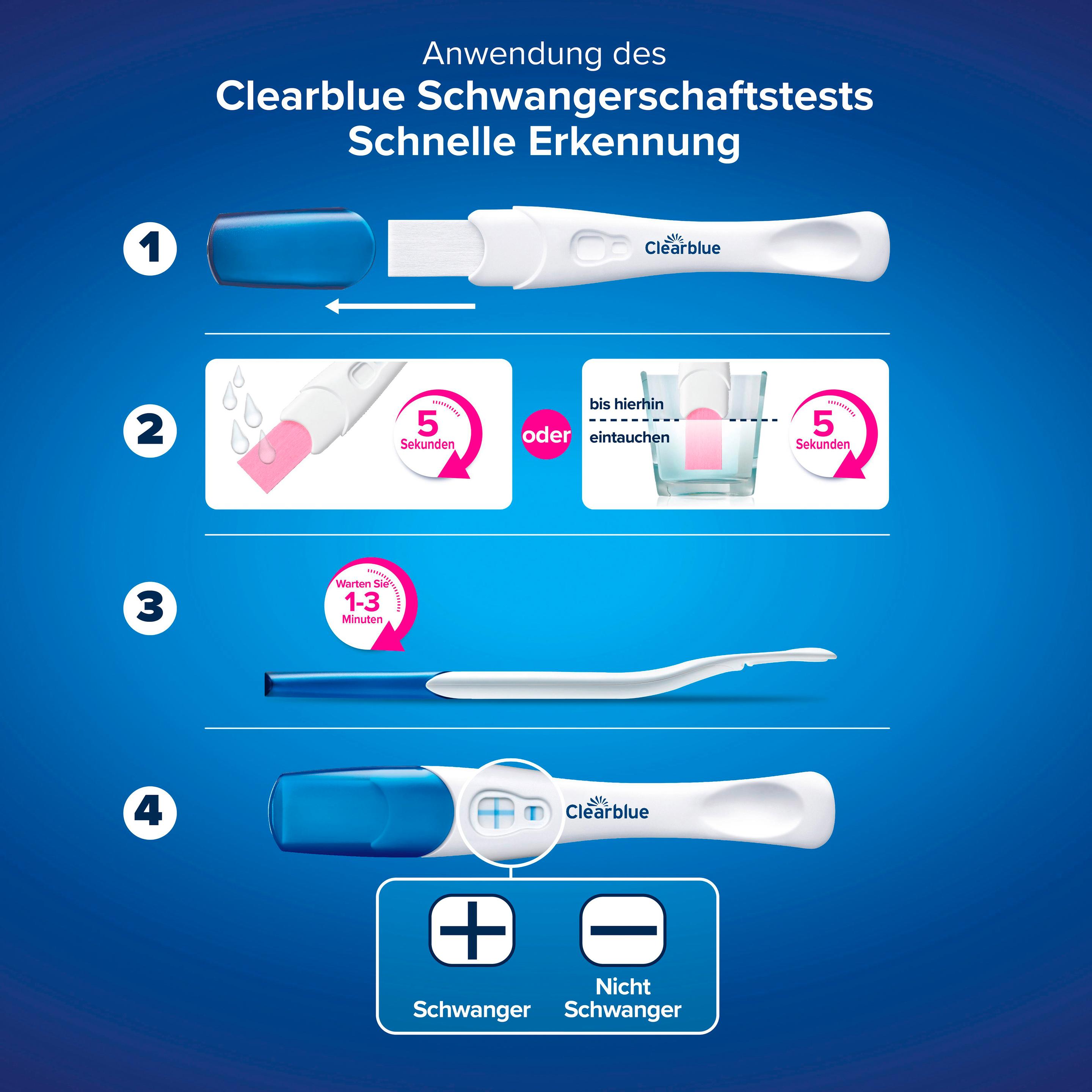 Produktbild Clearblue Schwangerschaftstest Double-Check 10 von 33