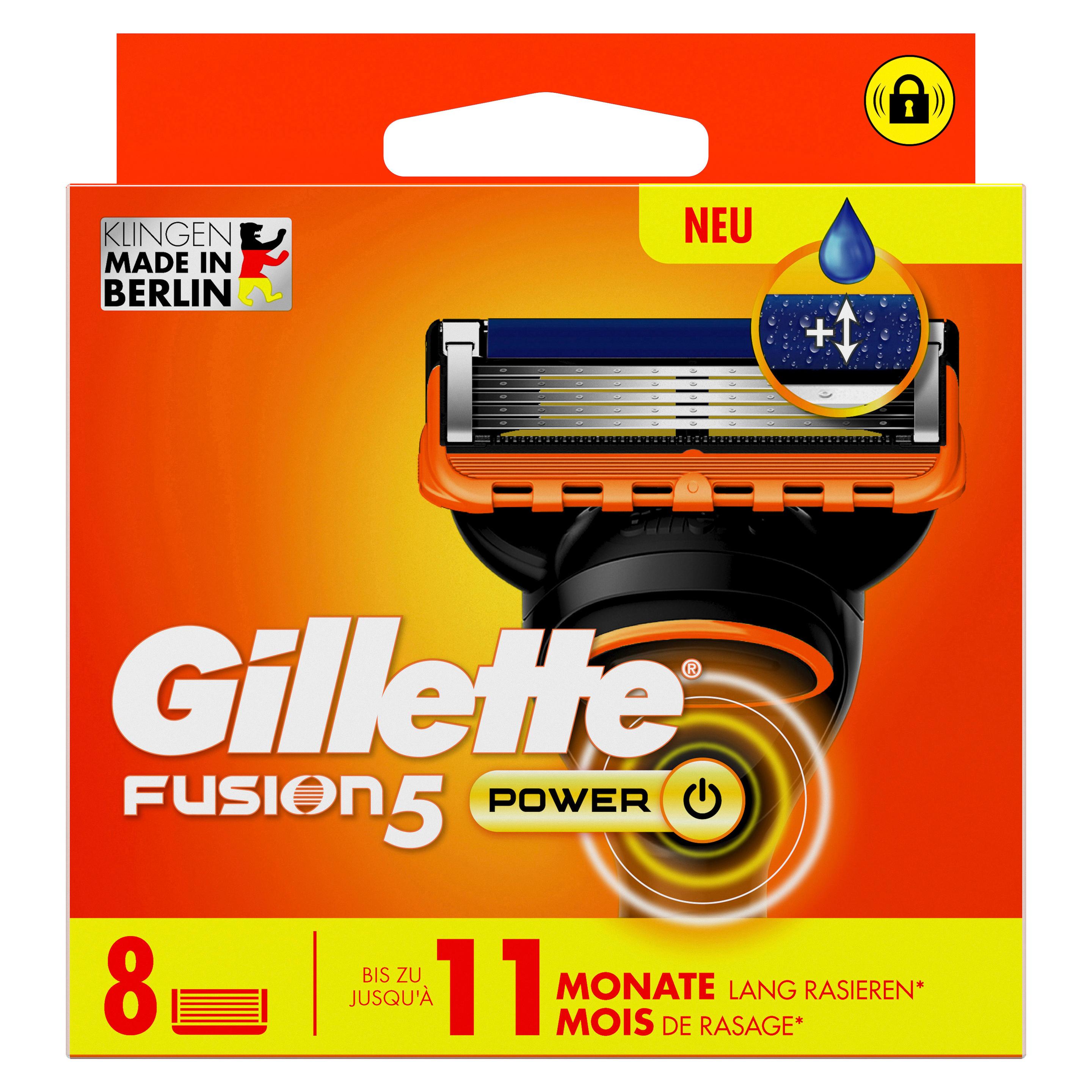 Gillette Fusion 5 Power System Rasierklingen