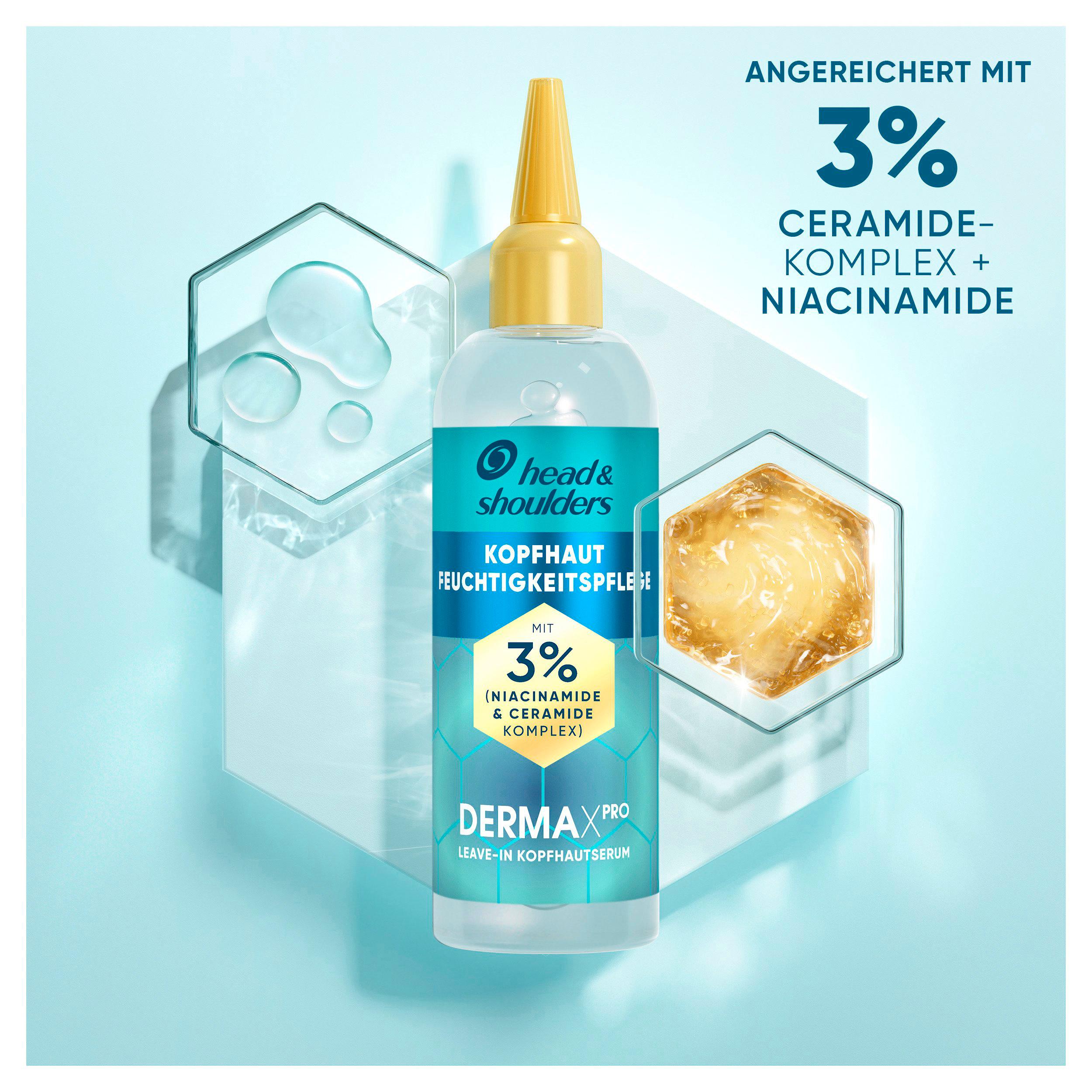 Produktbild head&shoulders Derma x Pro Leave-In Serum Kopfhaut-Feuchtigkeitspflege 5 von 8