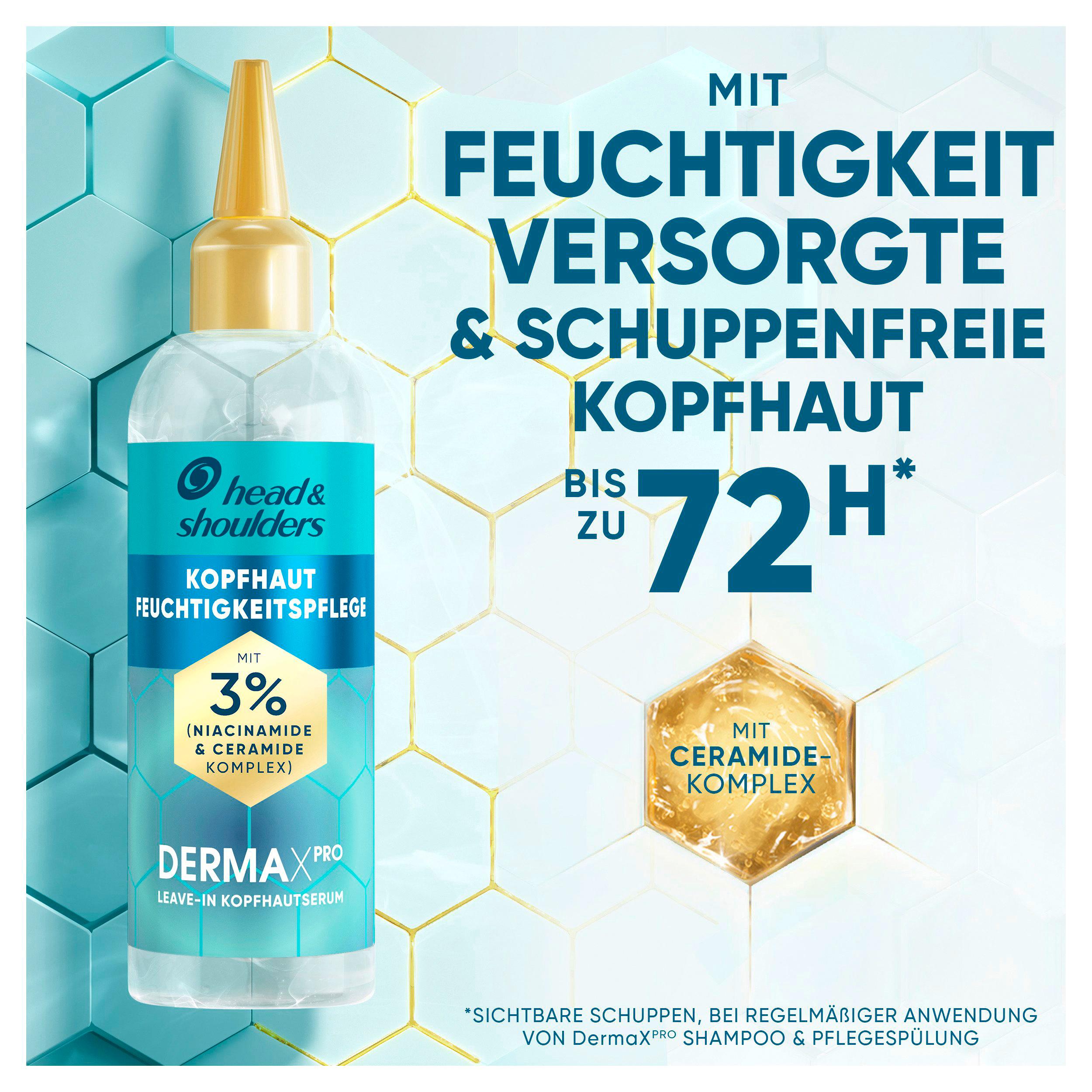 Produktbild head&shoulders Derma x Pro Leave-In Serum Kopfhaut-Feuchtigkeitspflege 6 von 8