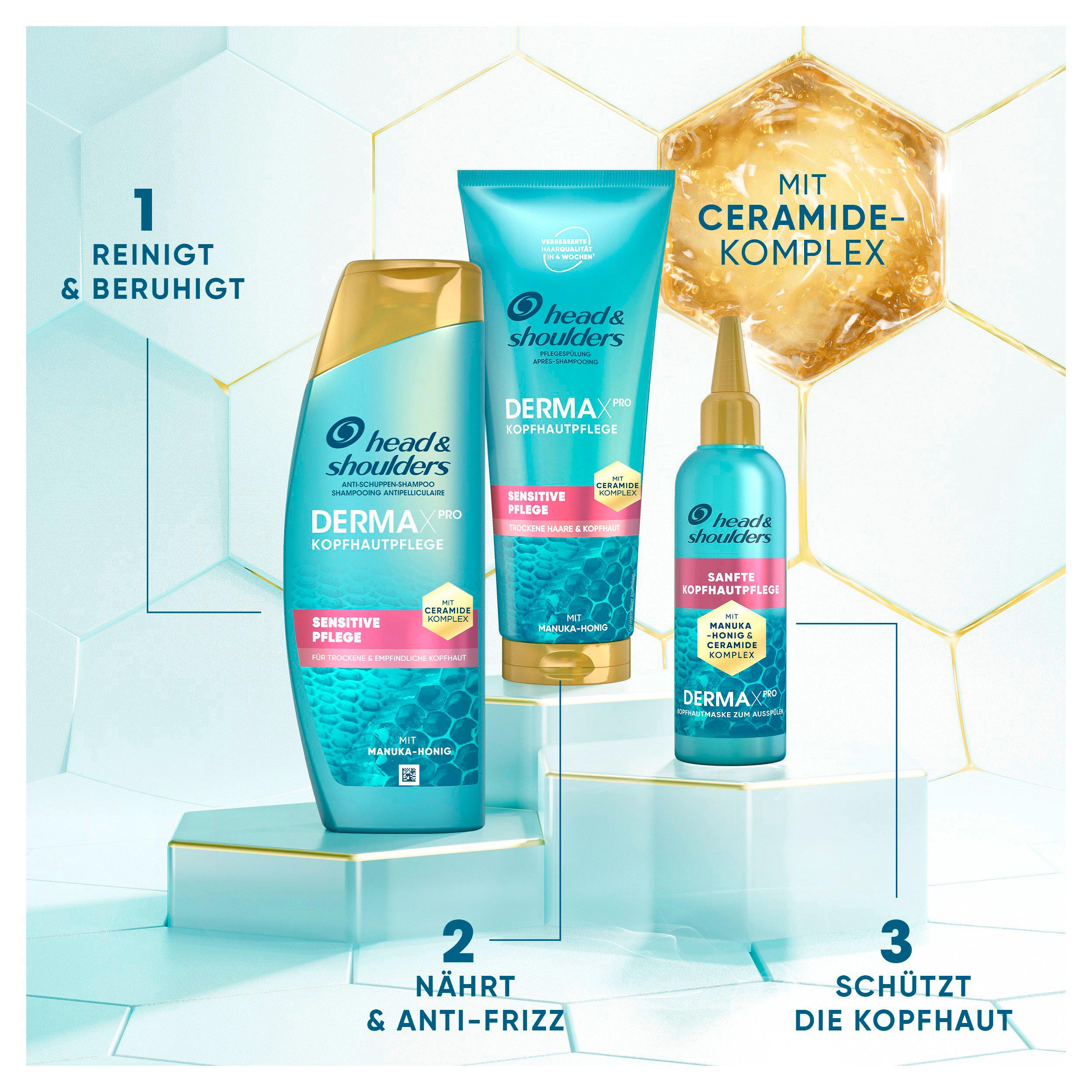 Produktbild head&shoulders Derma X Pro Shampoo Sensitive Pflege 8 von 8