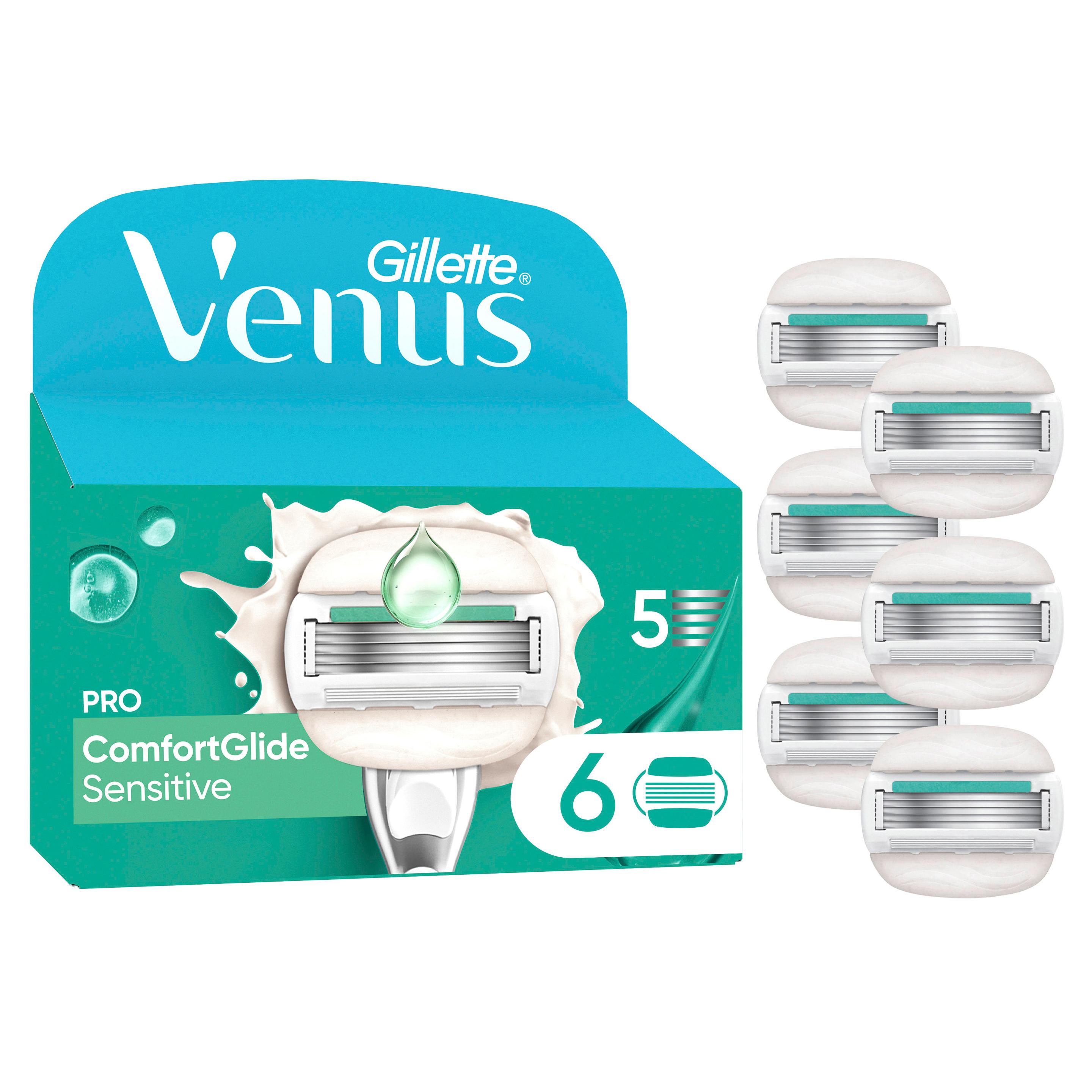 Gillette Venus Rasierklingen Comfortglide Sensitive
