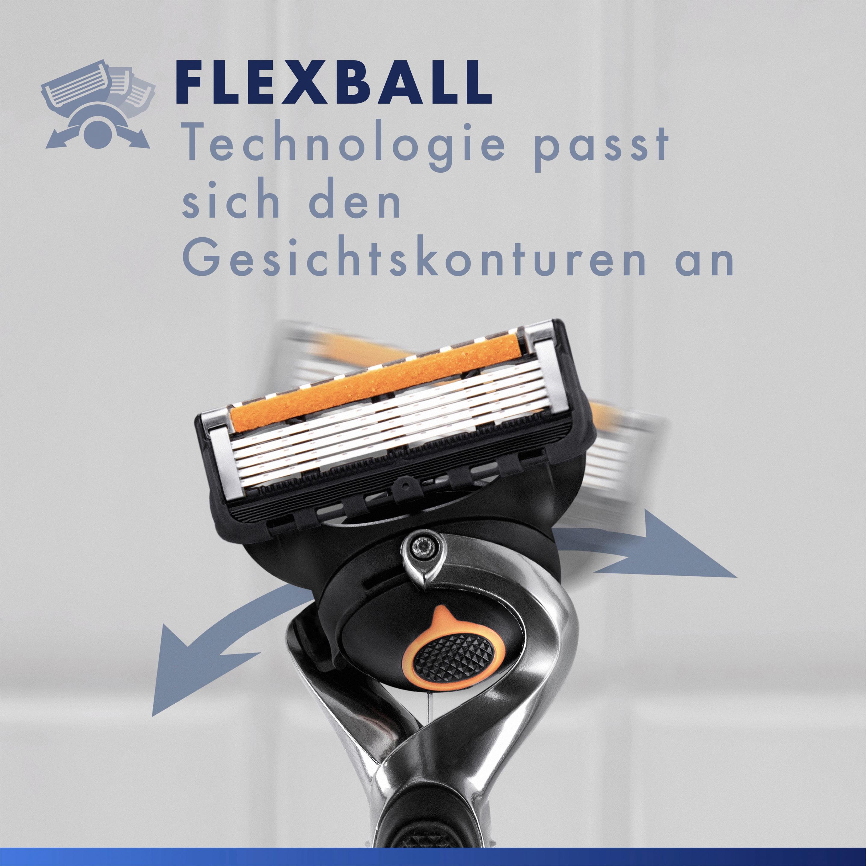 Produktbild Gillette PROGLIDE Rasierer Flexball  mit 1ner Klinge 3 von 7