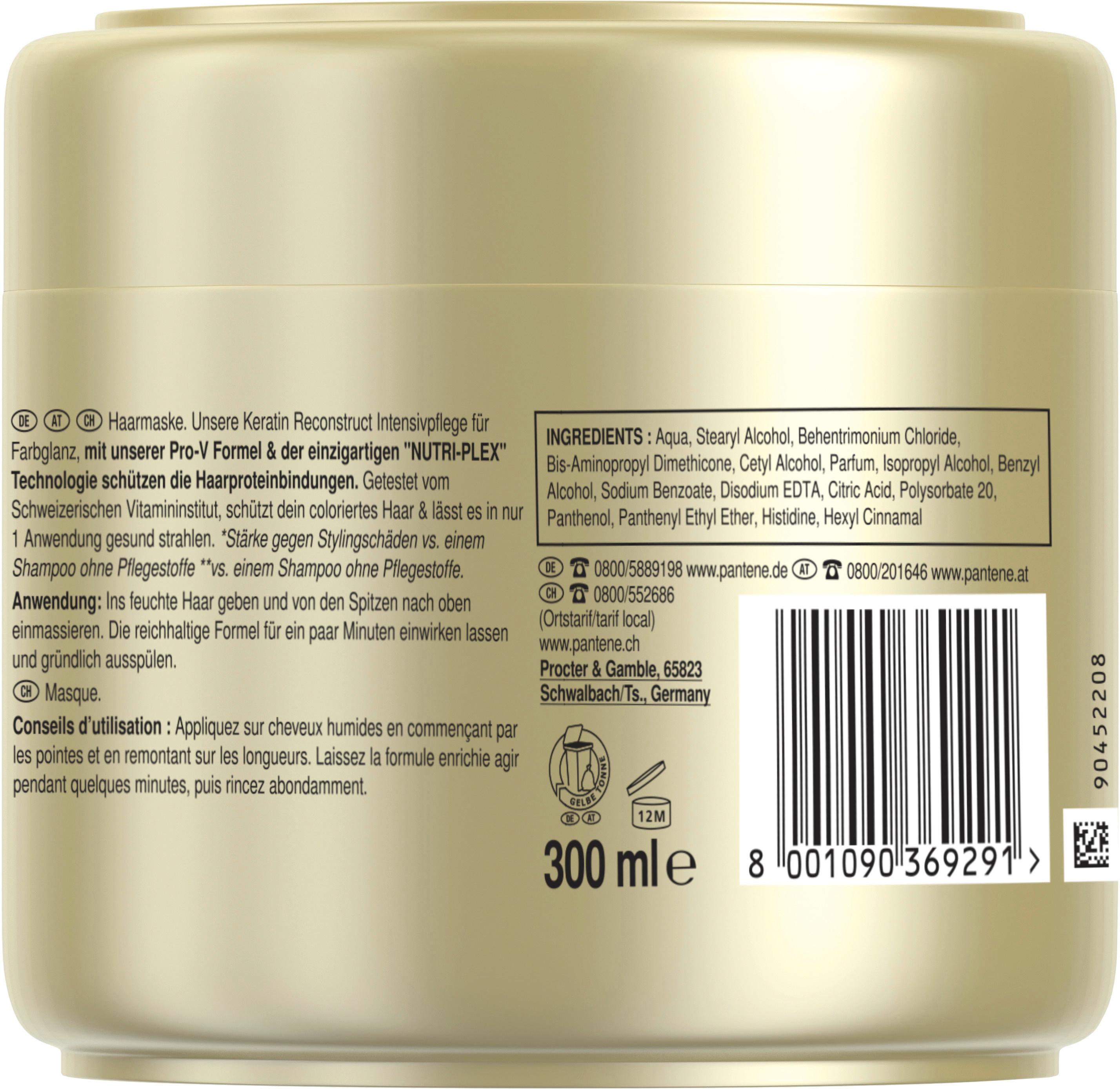 Produktbild Pantene PRO-V Haarkur/Balsam/ Color Protect Intensiv-Maske 300ml 2 von 6