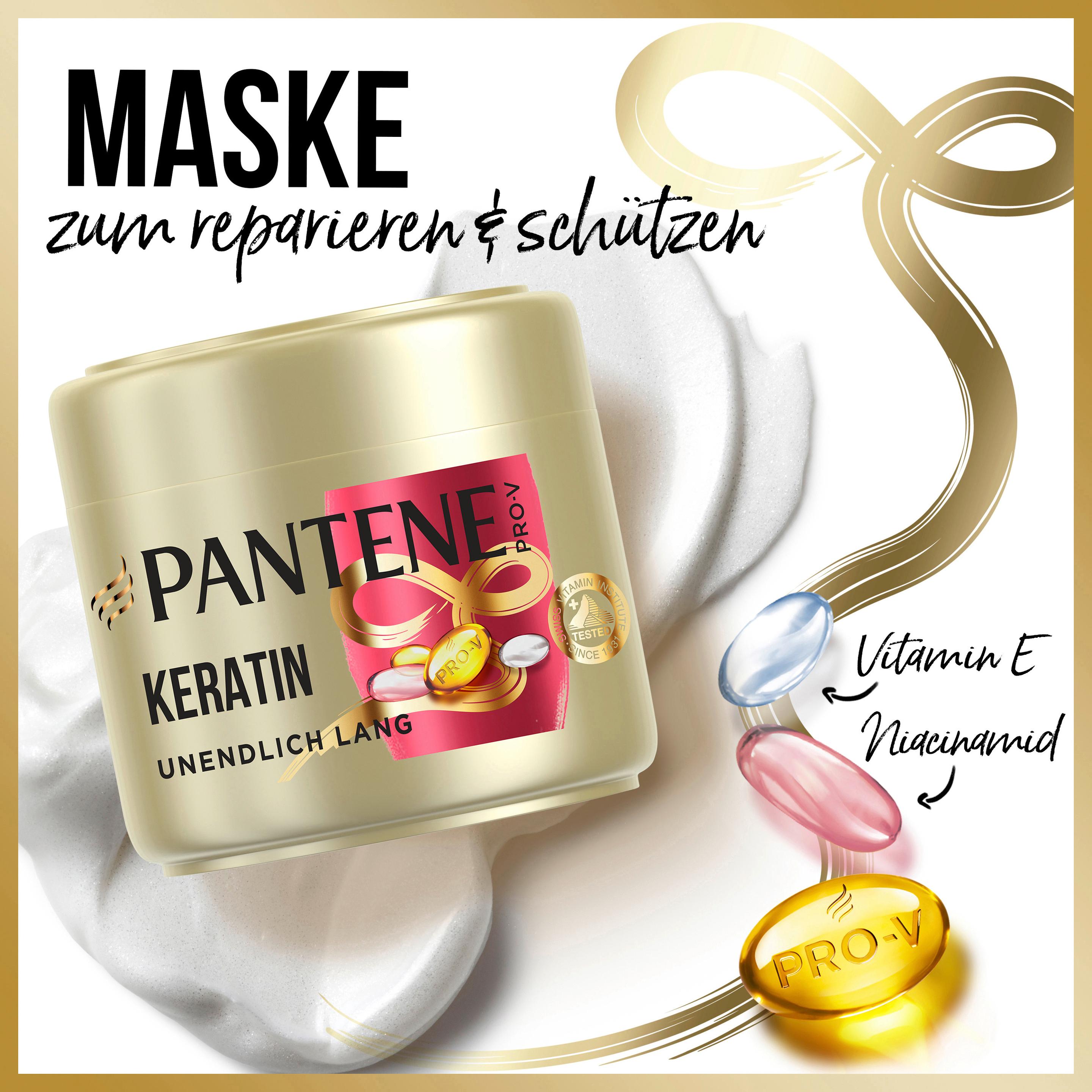 Produktbild Pantene PRO-V Unendlich Lang Keratin Haarmaske 4 von 9
