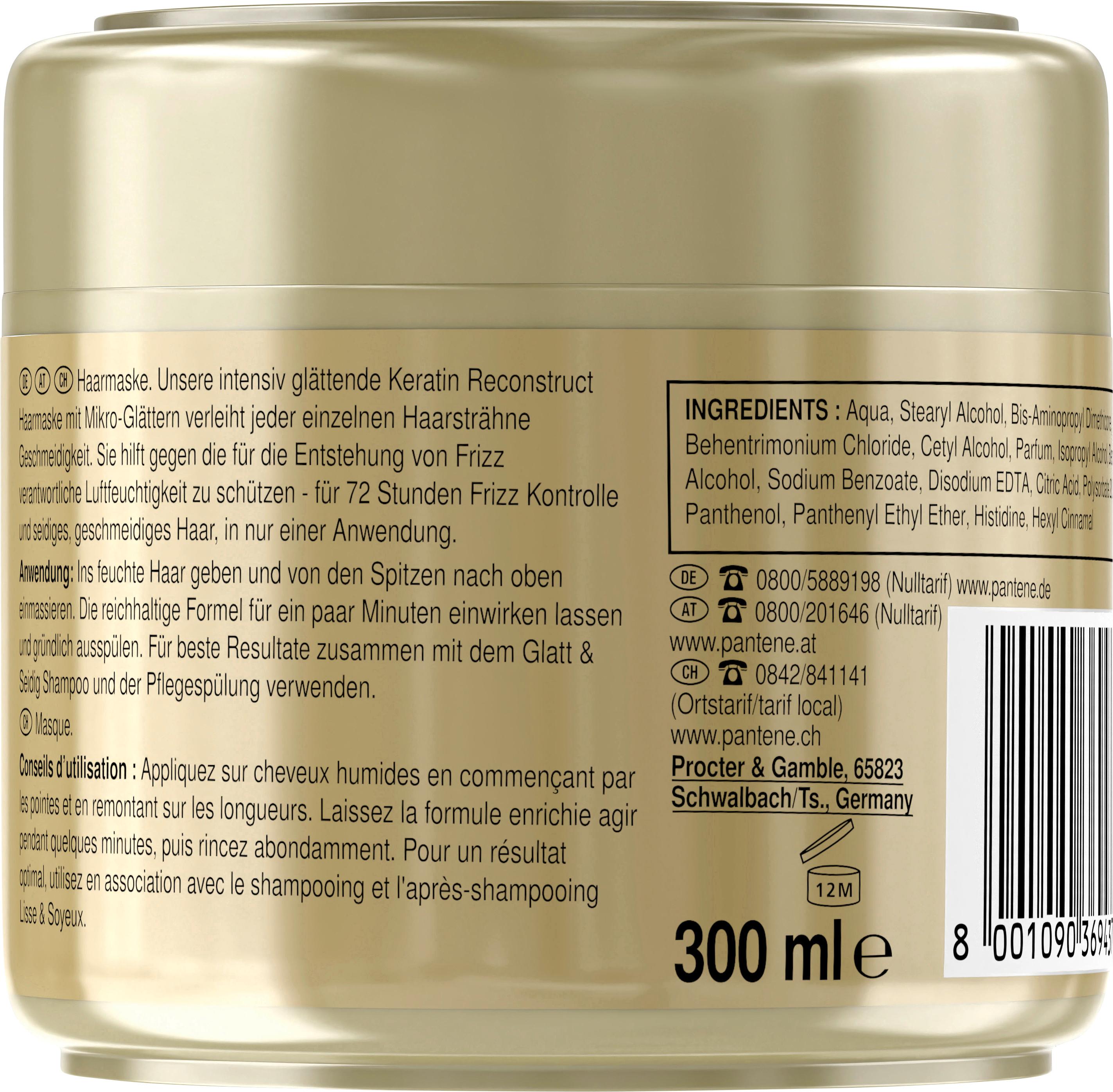 Produktbild Pantene PRO-V Glatt&Seidig Intensiv-Maske 4 von 8