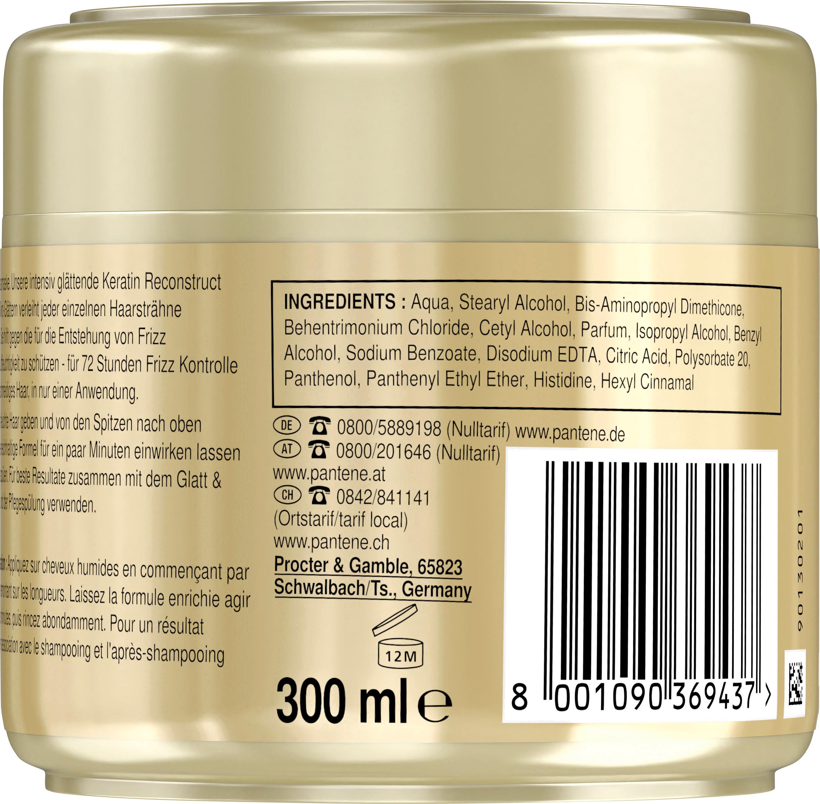 Produktbild Pantene PRO-V Glatt&Seidig Intensiv-Maske 2 von 8