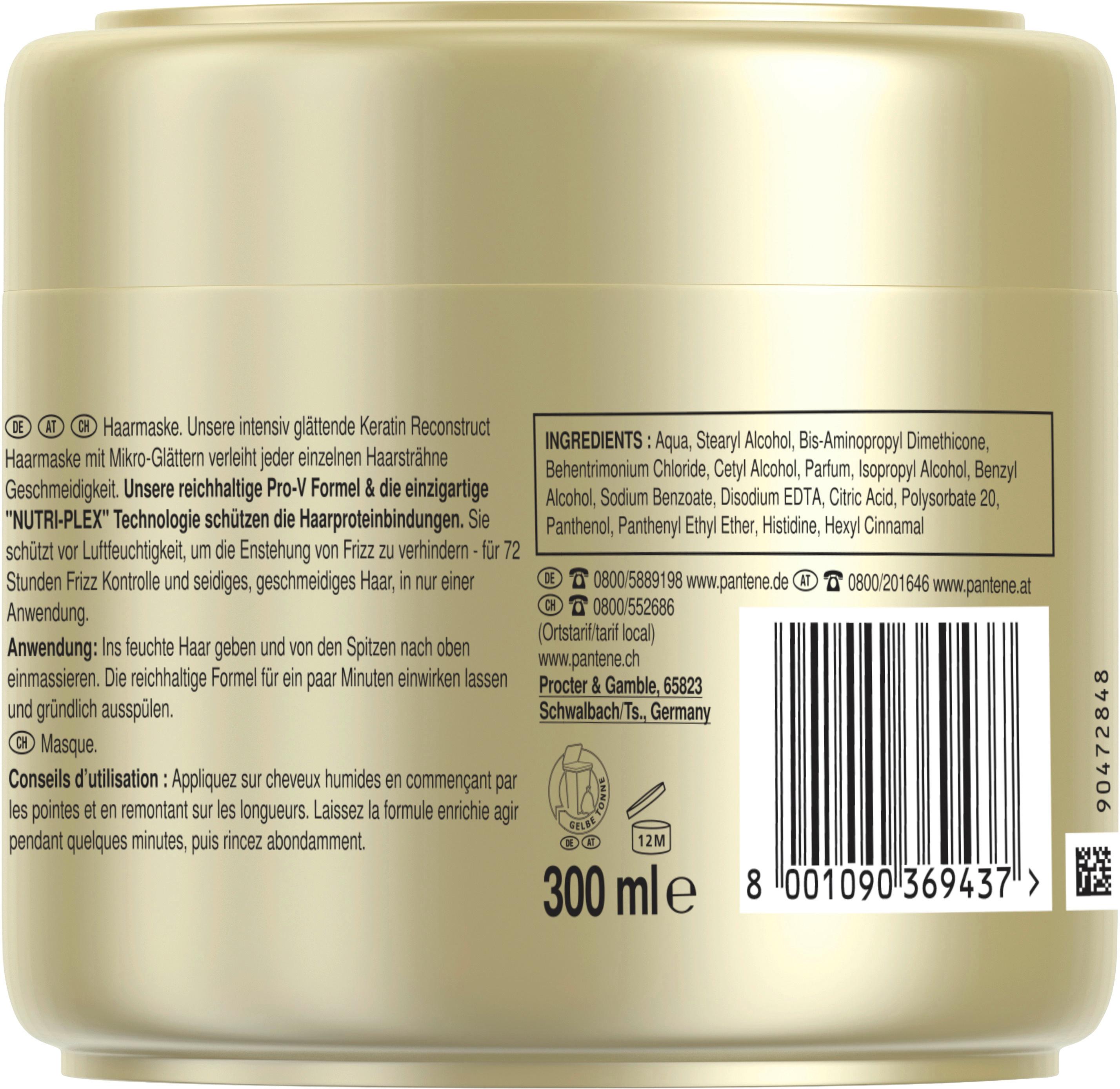 Produktbild Pantene PRO-V Glatt&Seidig Intensiv-Maske 3 von 8