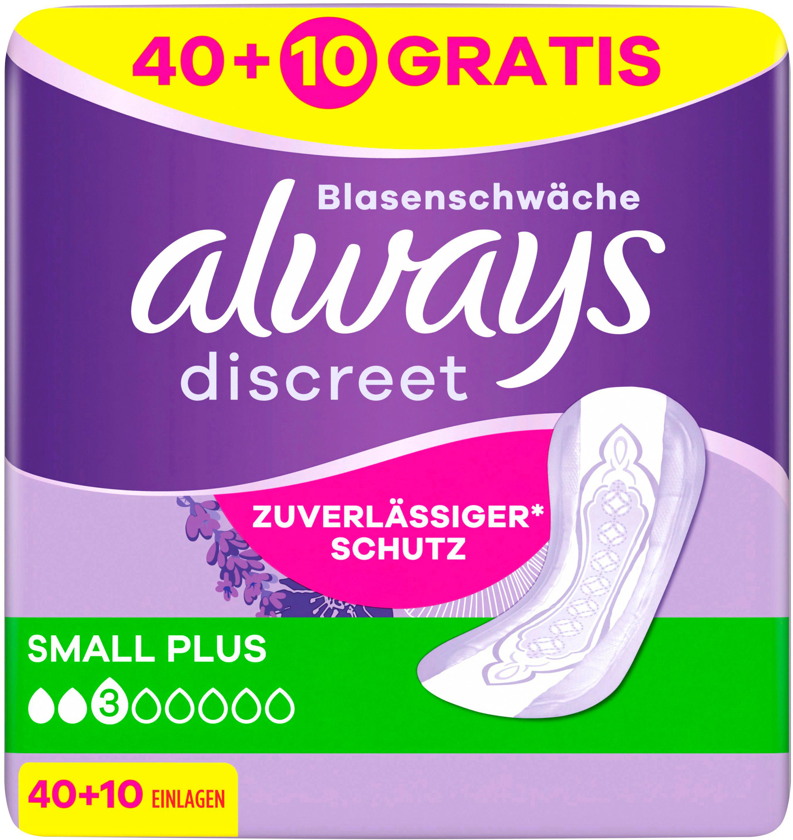 Always Discreet Inkontinenz Small Plus