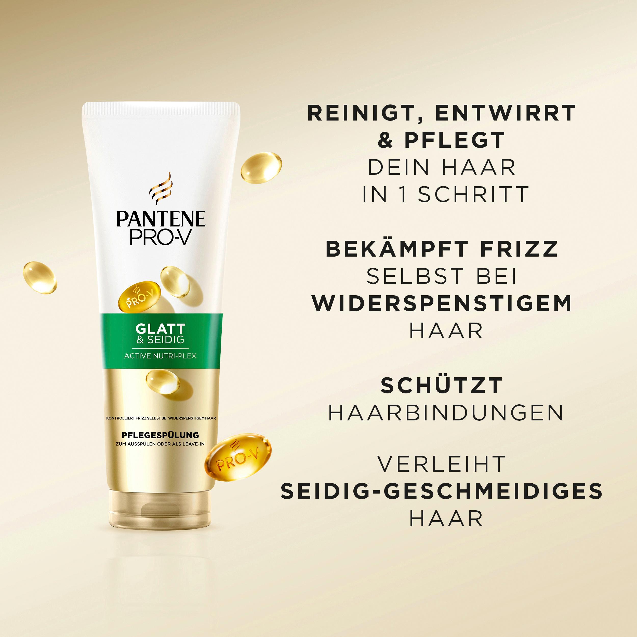 Produktbild Pantene Pro-V Pflegespülung Glatt&Seidig 9 von 9