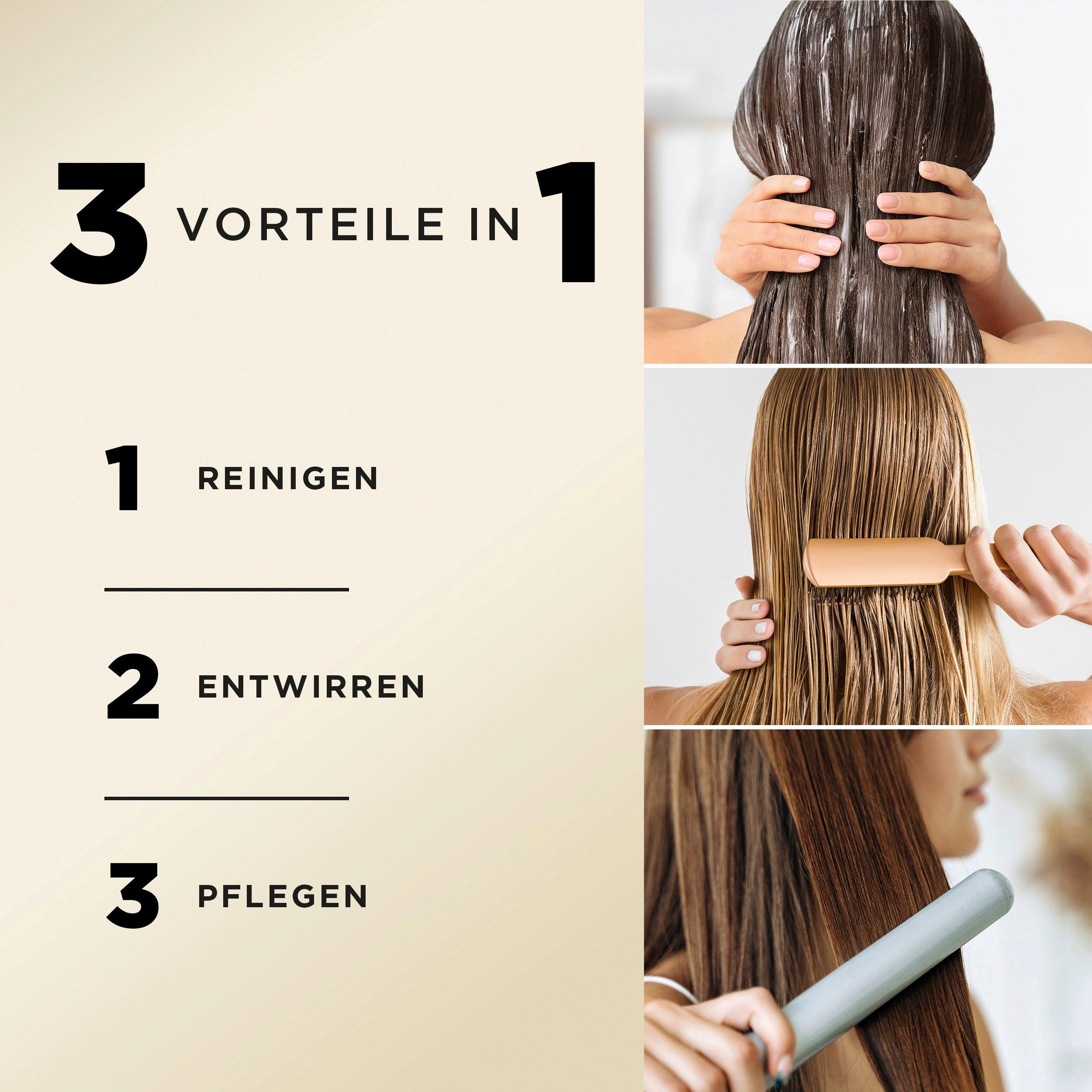 Produktbild Pantene PRO-V Haarshampoo 3in1 Glatt&Seidig 250ml 8 von 9