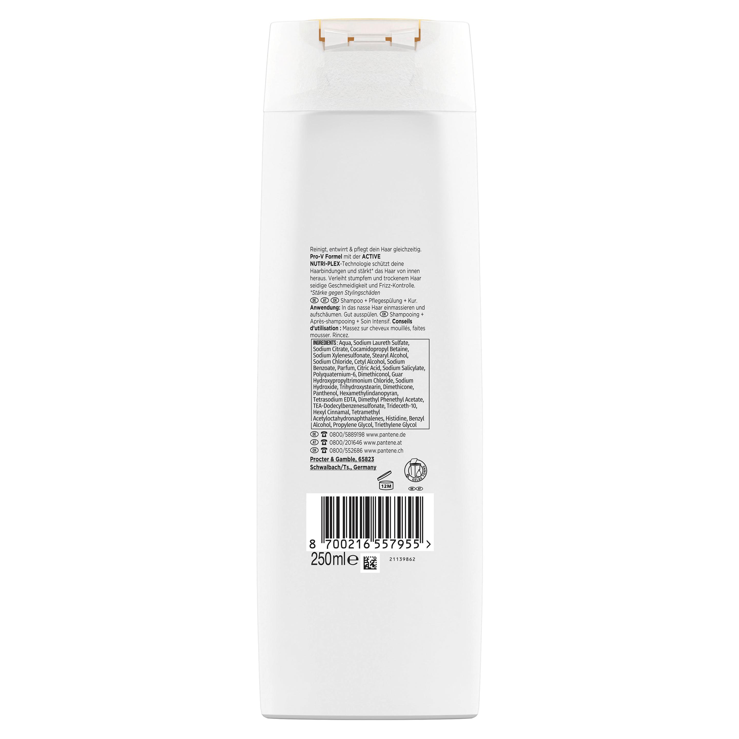 Produktbild Pantene PRO-V Haarshampoo 3in1 Glatt&Seidig 250ml 2 von 9