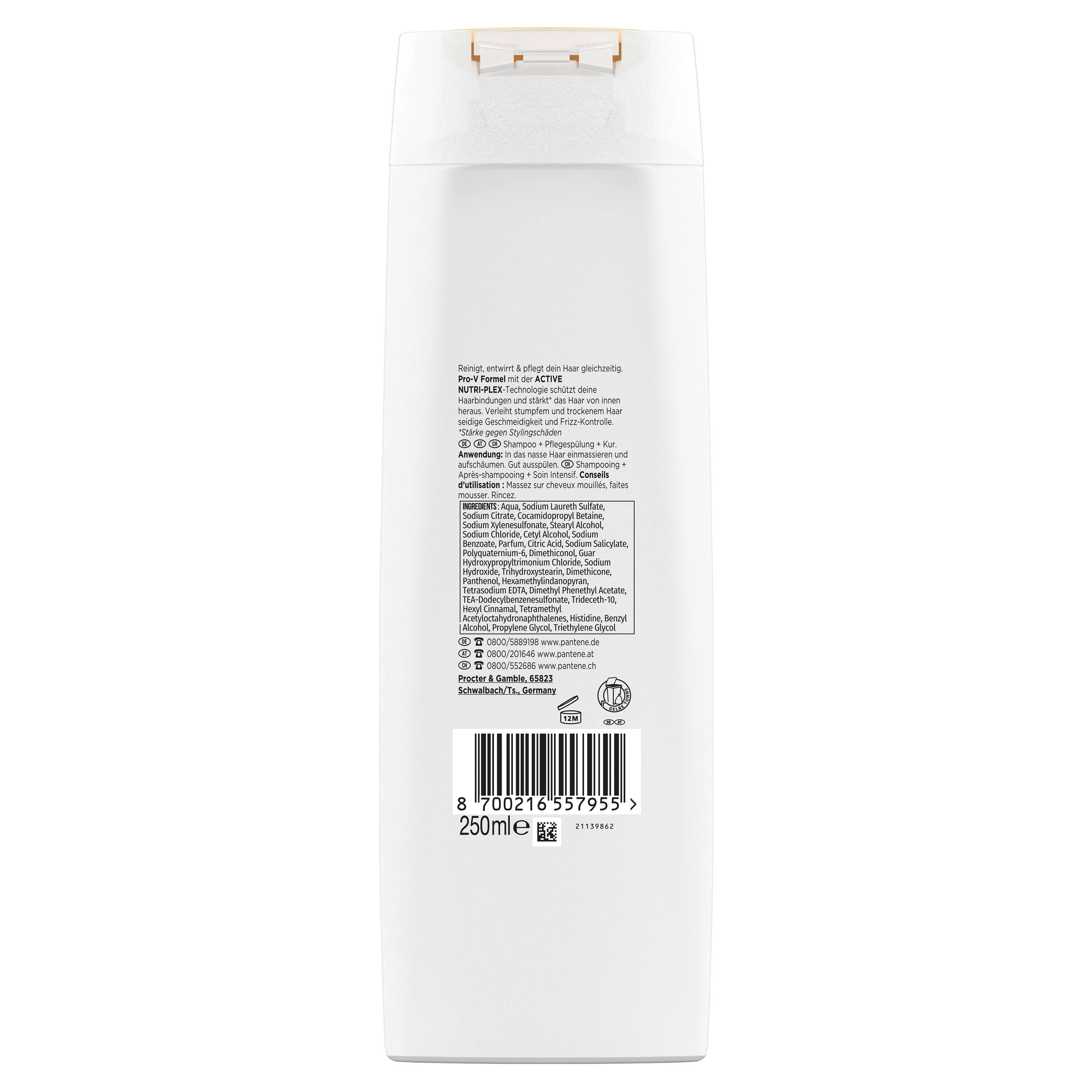Produktbild Pantene PRO-V Haarshampoo 3in1 Glatt&Seidig 250ml 3 von 9