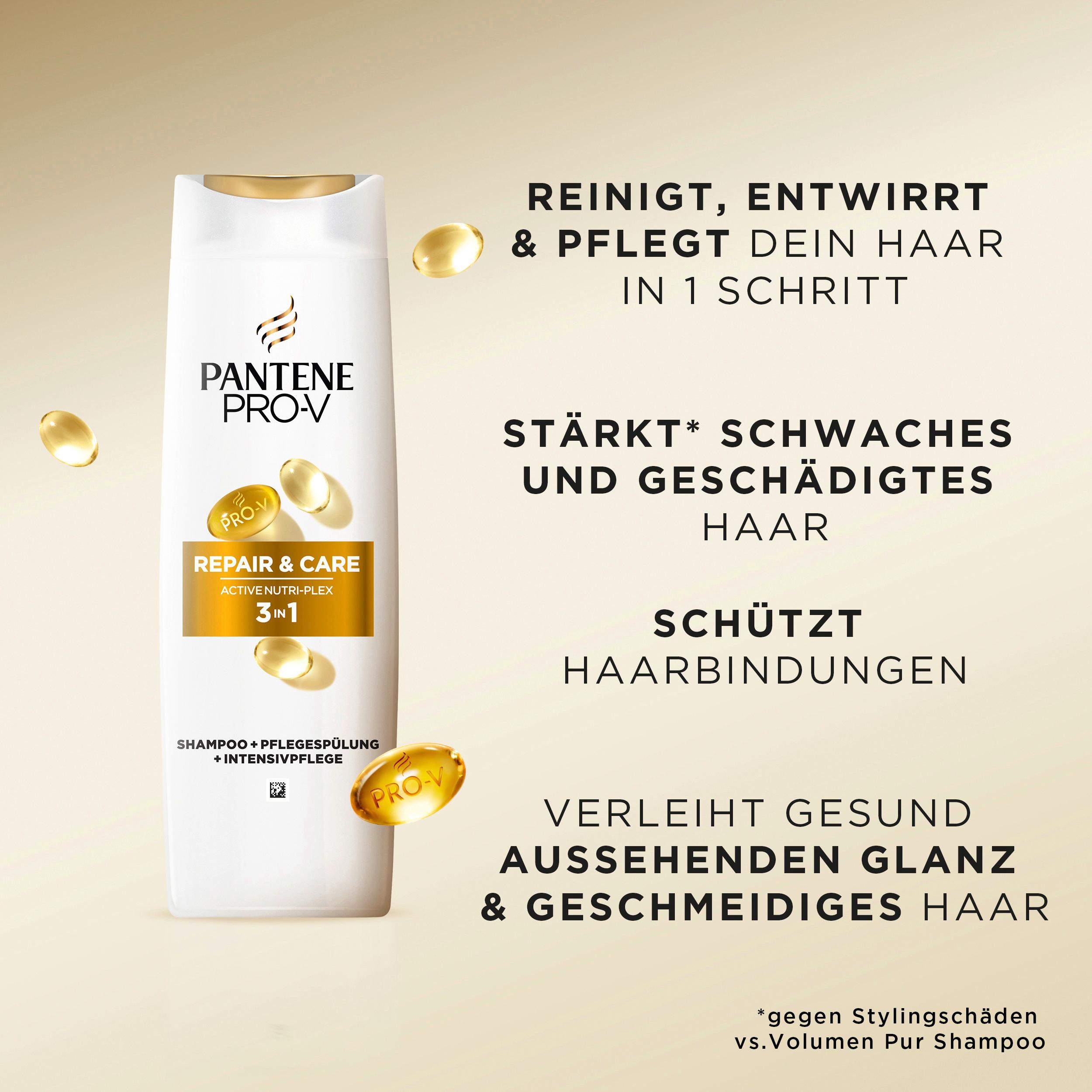Produktbild Pantene PRO-V Haarshampoo Repair&Care 250ml 3 von 8