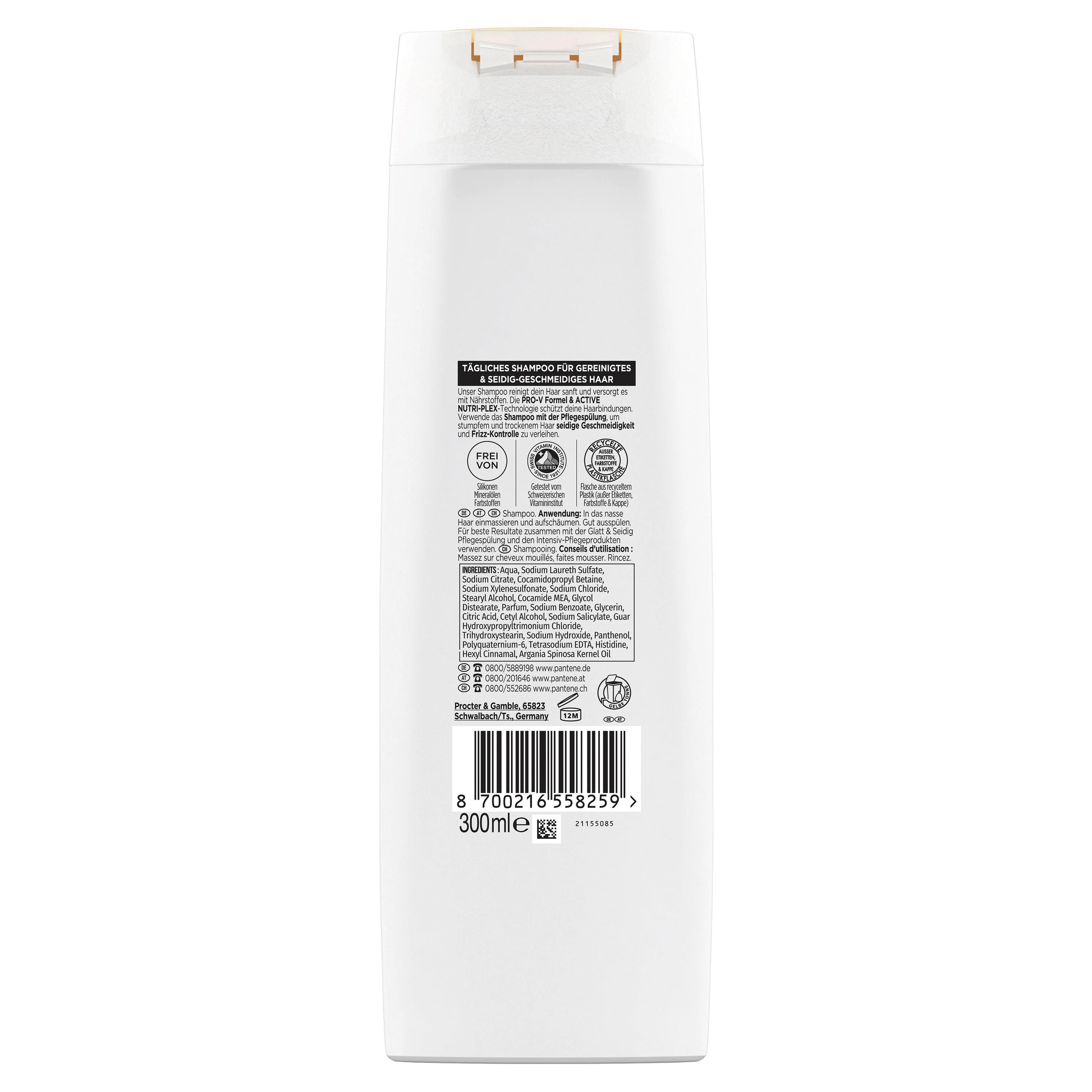 Produktbild Pantene PRO-V Haarshampoo Glatt&Seidig 2 von 8