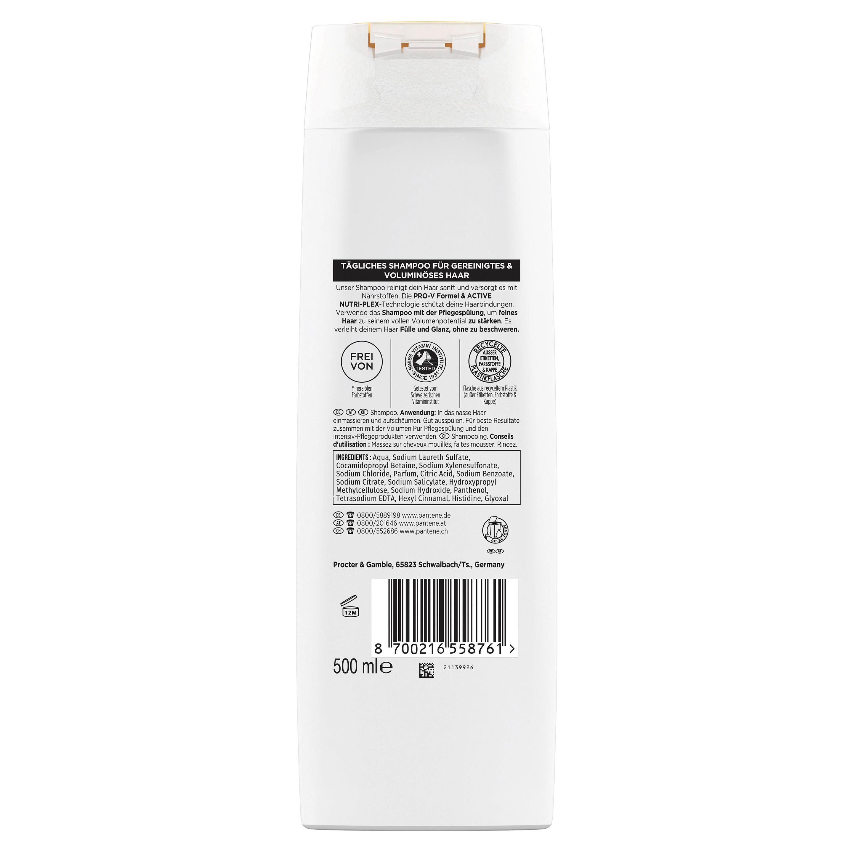 Produktbild Pantene PRO-V Haarshampoo Volumen Pur 2 von 4